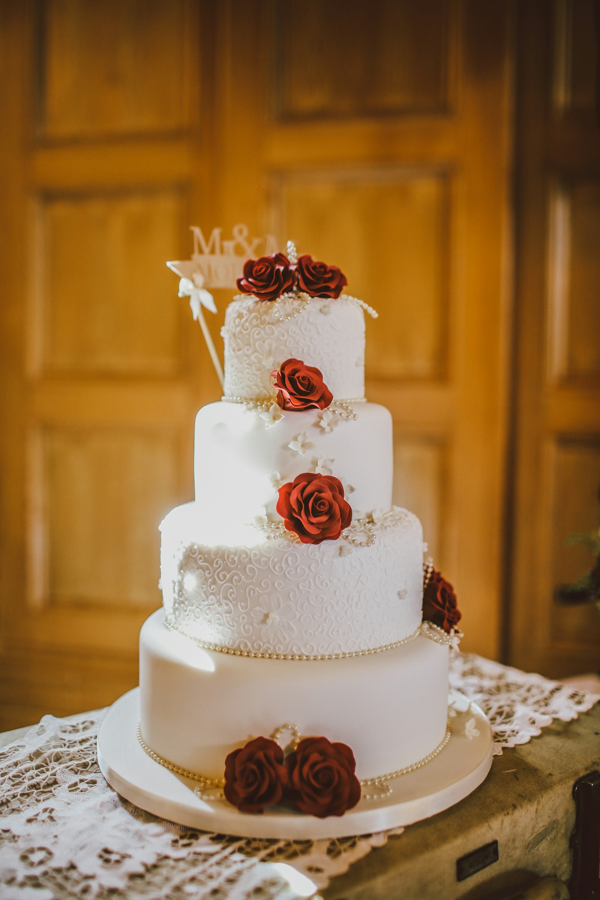 A wedding cake | Source: Unsplash