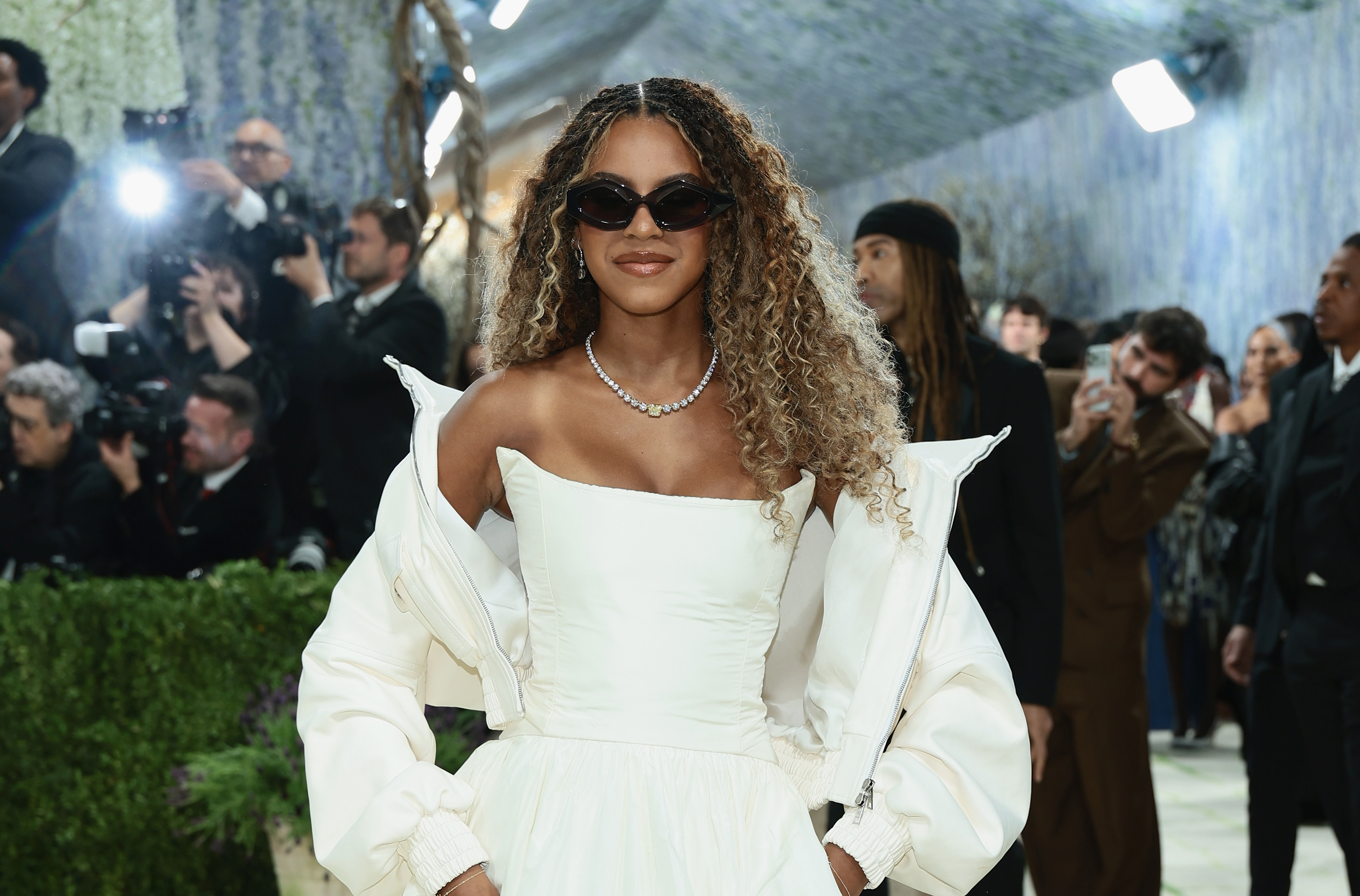 Blue Ivy Carter during The 2026 Met Gala Celebrating "Costume Art" on May 4 in New York. | Source: Getty Images