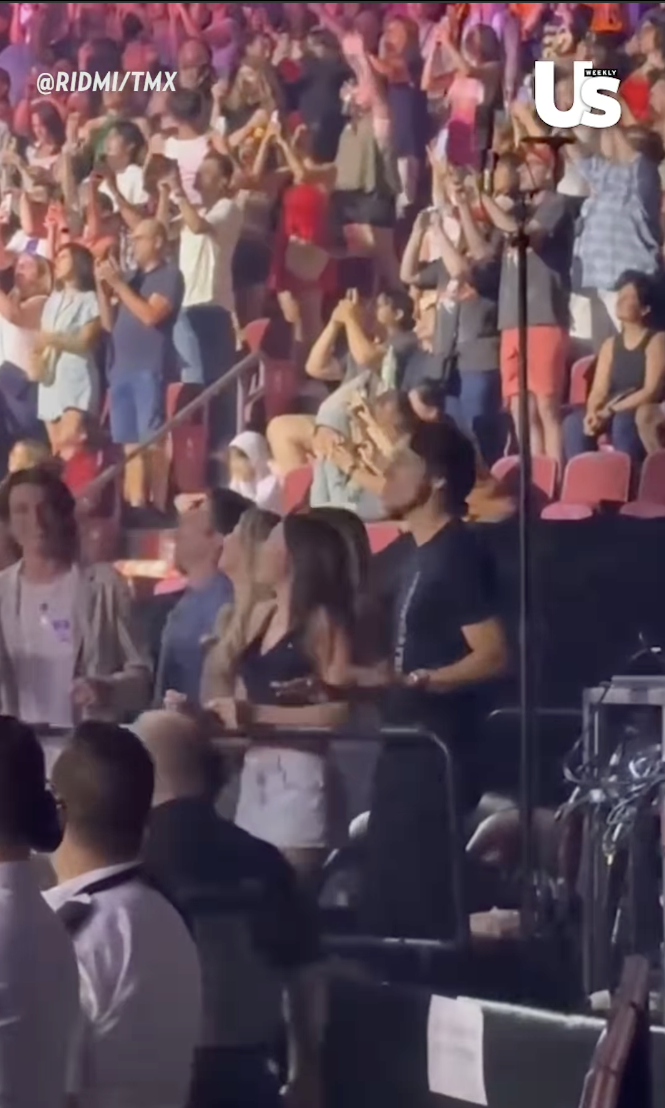 Justin Trudeau at Katy Perry's "Lifetimes" Tour stop in Canada, posted on August 1, 2025. | Source: Instagram/usweekly
