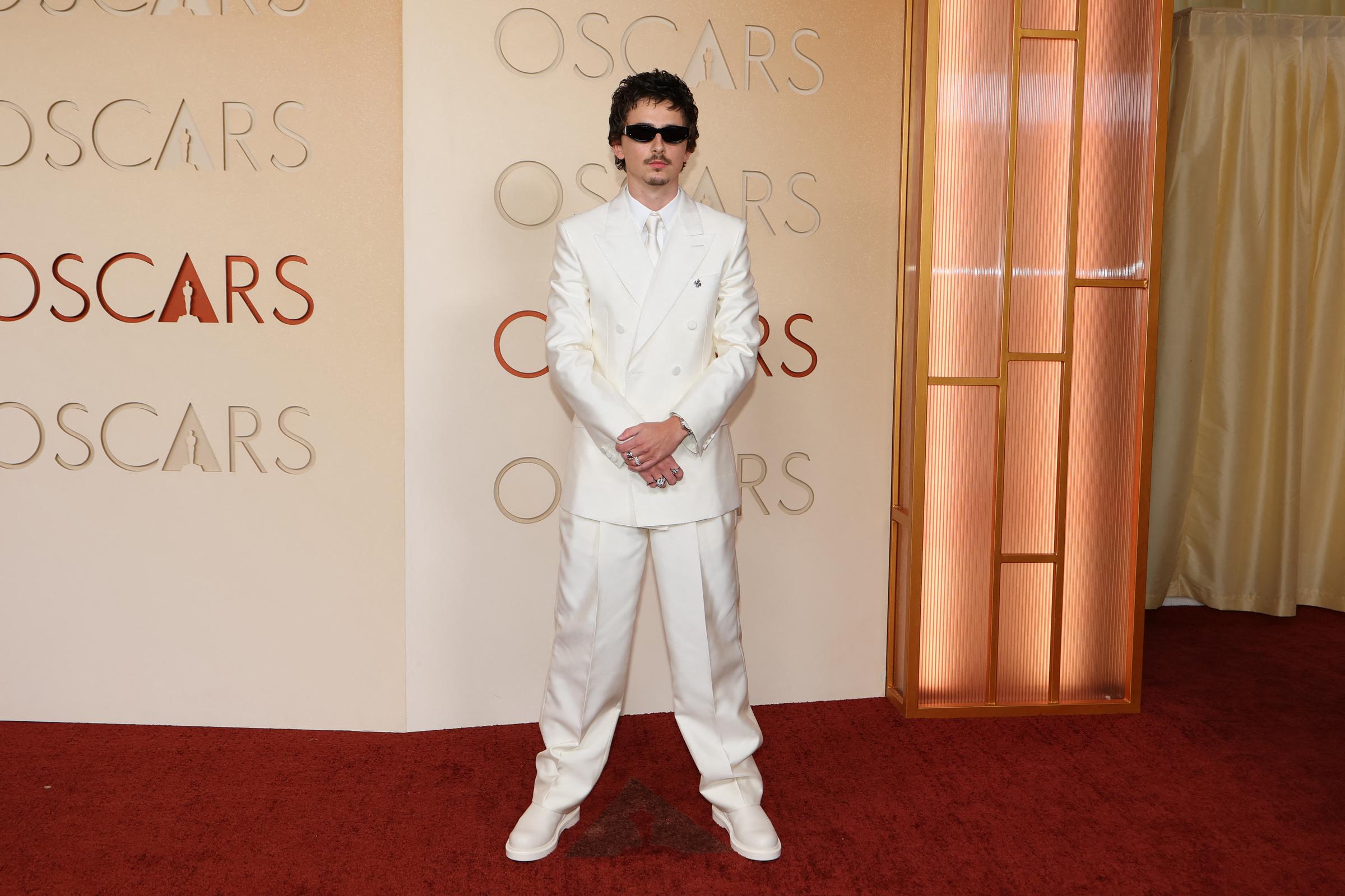 Timothée Chalamet attends the 98th Annual Academy Awards at the Dolby Theatre in Hollywood, California on March 15, 2026. | Source: Getty Images