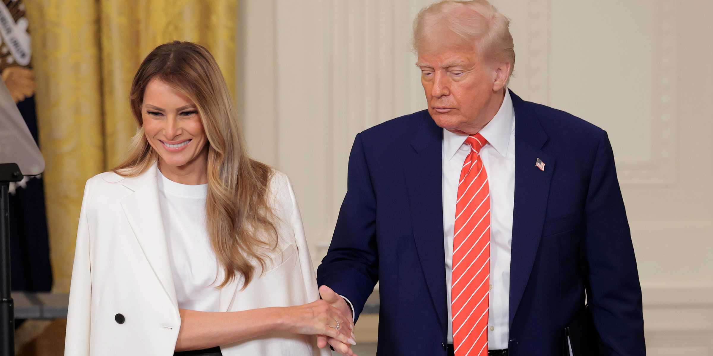 President Donald Trump and First Lady Melania Trump | Source: Getty Images