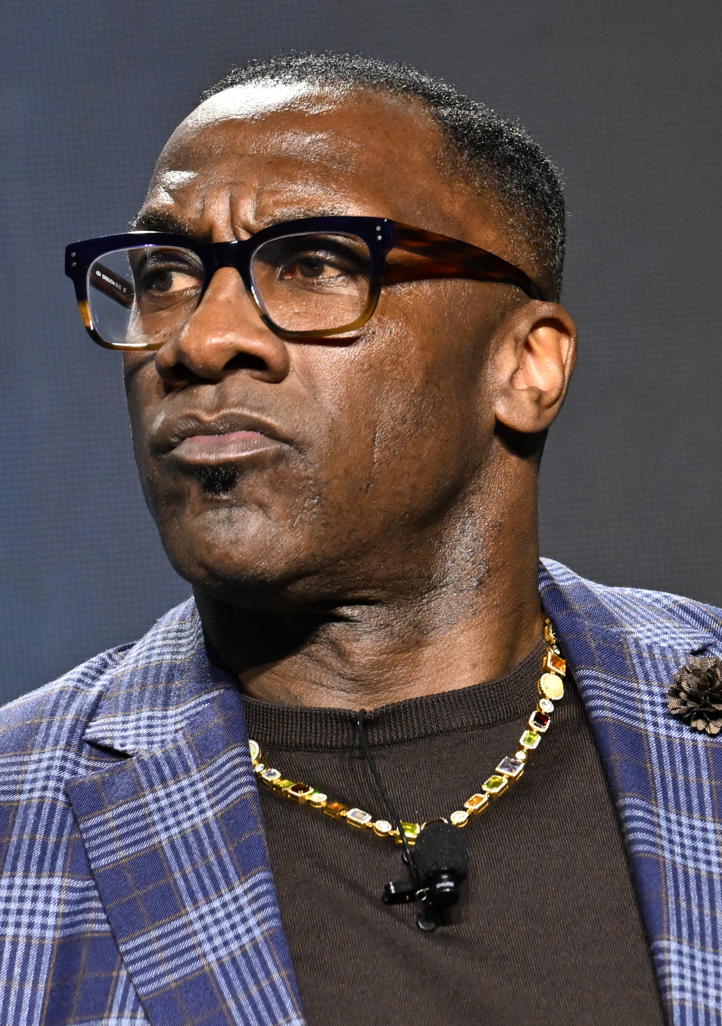 Shannon Sharpe speaks onstage during 2024 HOPE Global Forum on December 10, 2024, in Atlanta, Georgia. | Source: Getty Images
