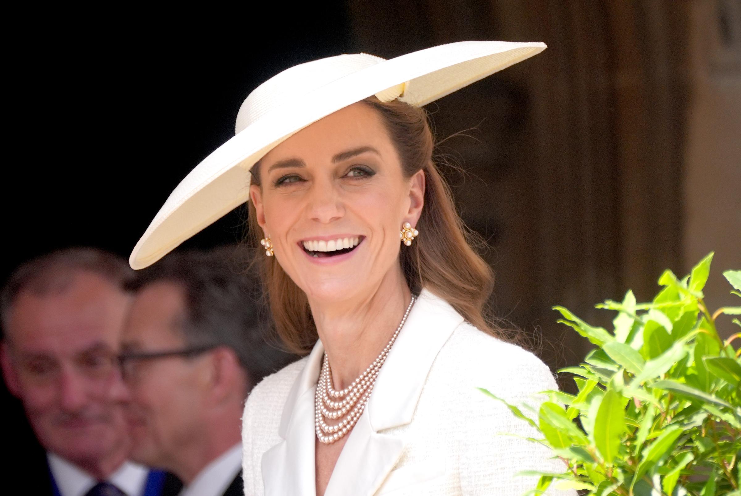 Catherine, Princess of Wales, attends the Order of the Garter service at St George's Chapel, Windsor Castle on June 16, 2025 in Windsor, England | Source: Getty Images