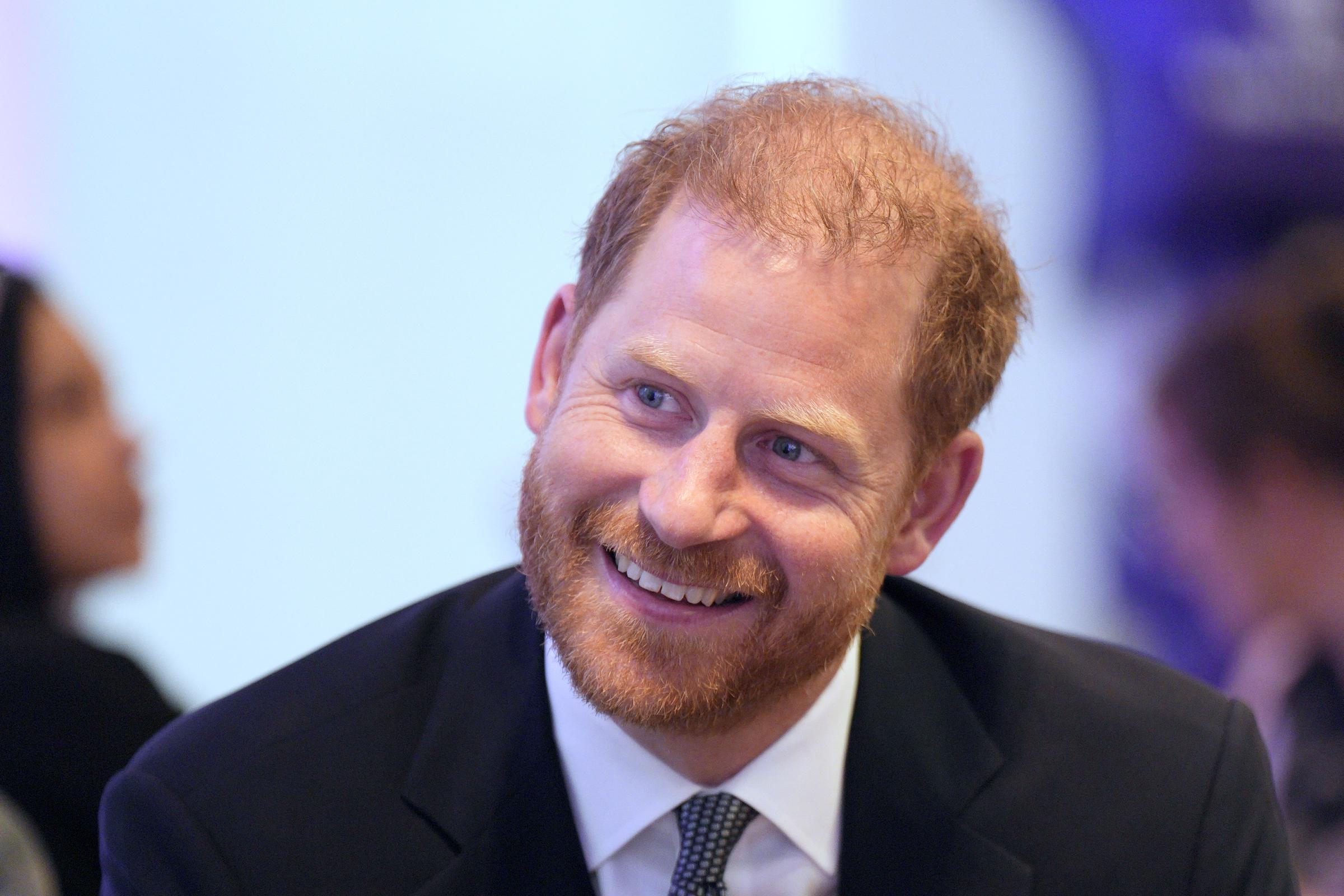 Prince Harry, Duke of Sussex, speaks with an award recipient at the annual WellChild Awards 2025, which celebrates the achievements and resilience of seriously ill youngsters and their families, at the Royal Lancaster Hotel on September 8, 2025, in London, England. | Source: Getty Images