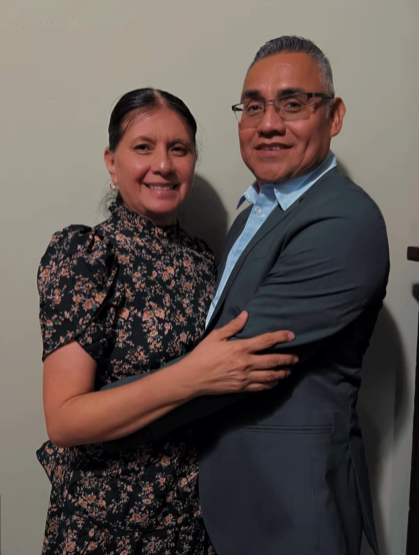 A screengrab of Maria Isidro and her husband in a post shared on June 14, 2025. | Source: Instagram/daniella.isidro