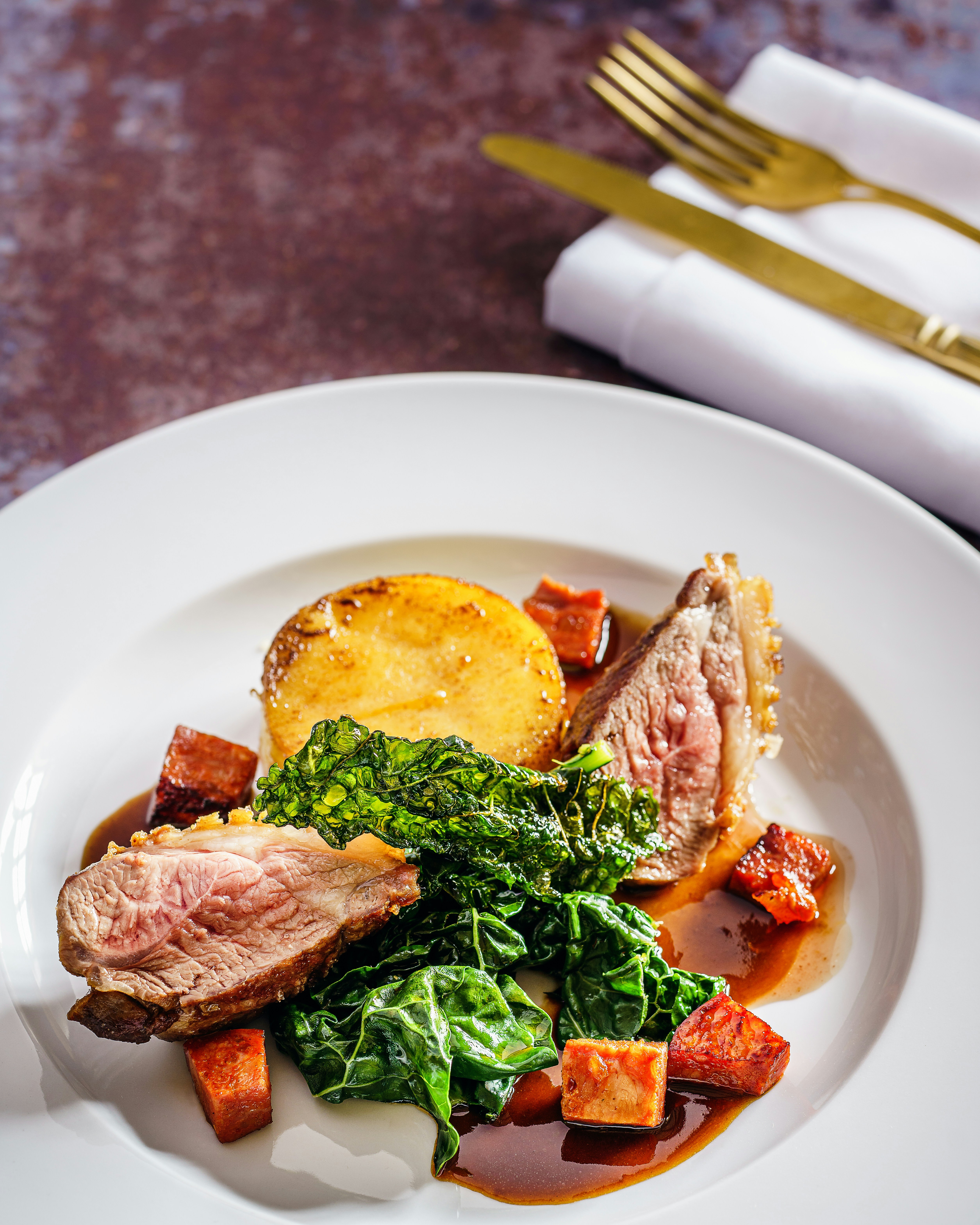 Food on a plate | Source: Unsplash