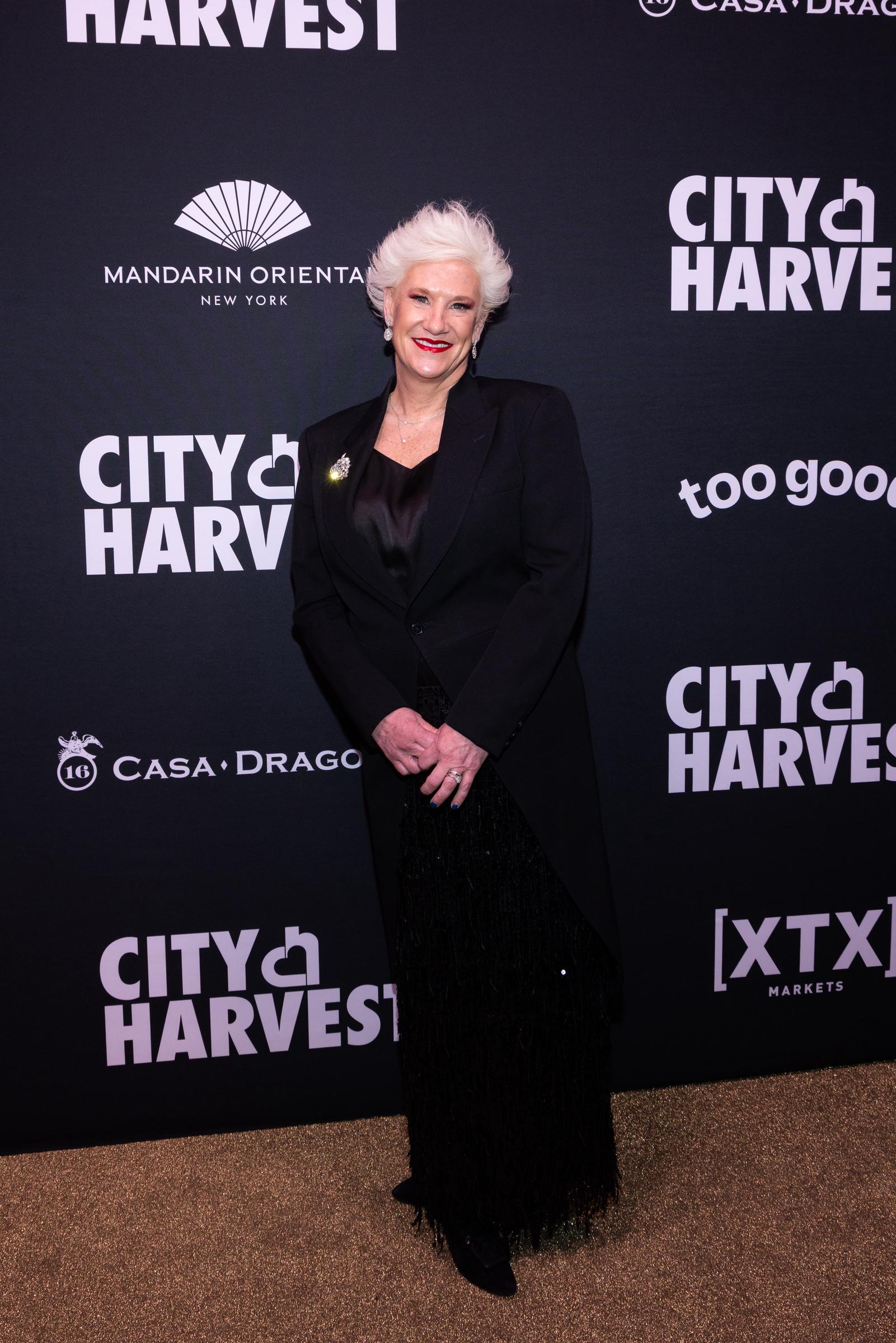 Anne Burrell attends as City Harvest Presents The 2025 Gala: Carnaval at Cipriani 42nd Street on April 22, 2025, in New York City. | Source: Getty Images