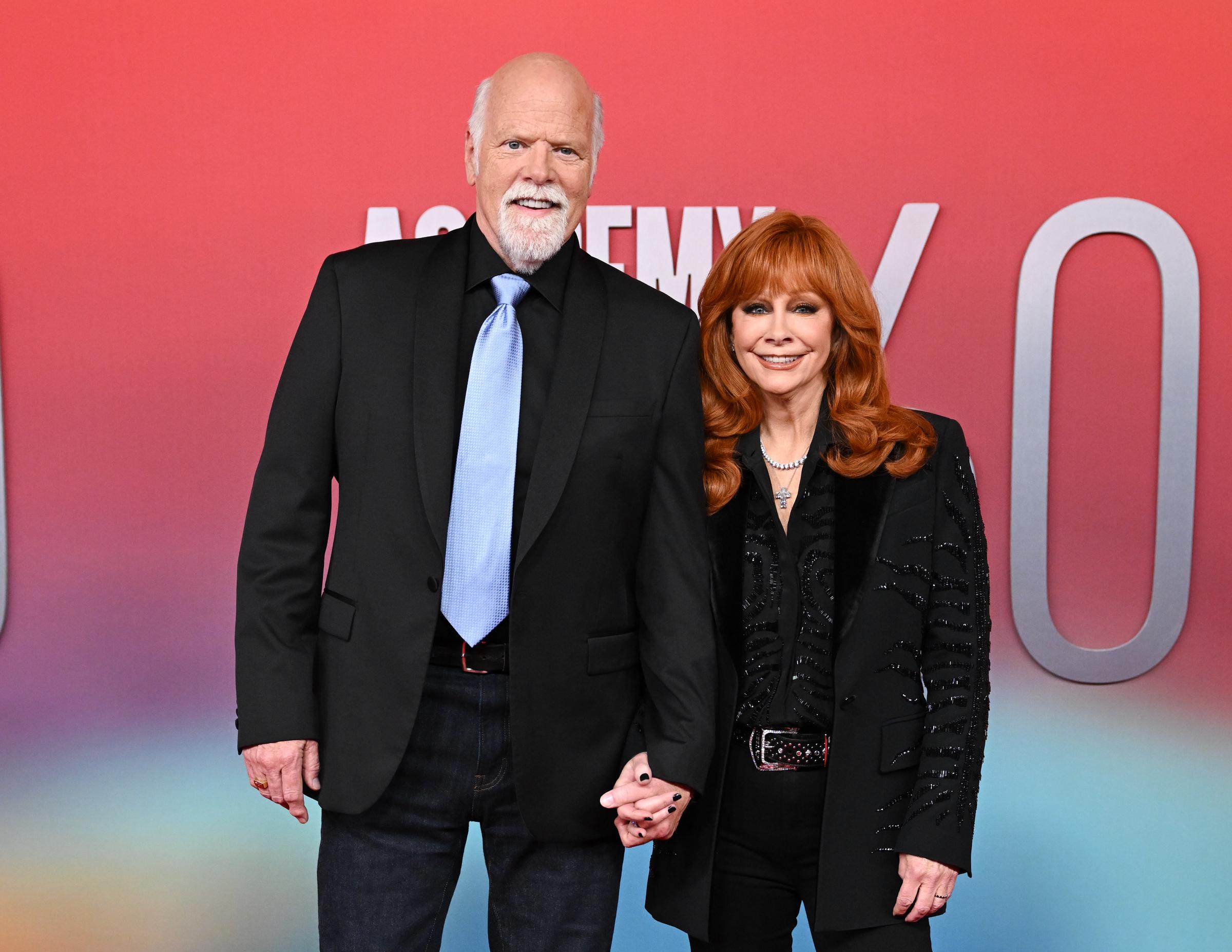 Rex Linn and Reba McEntire at the 60th Academy Of Country Music Awards held at the Ford Center at The Star on May 8, 2025, in Frisco, Texas. | Source: Getty Images