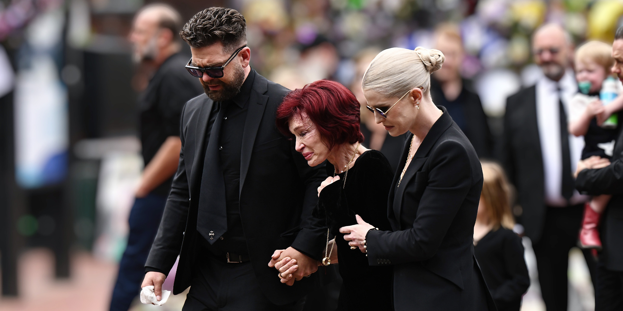 Jack, Sharon, and Kelly Osbourne | Source: Getty Images