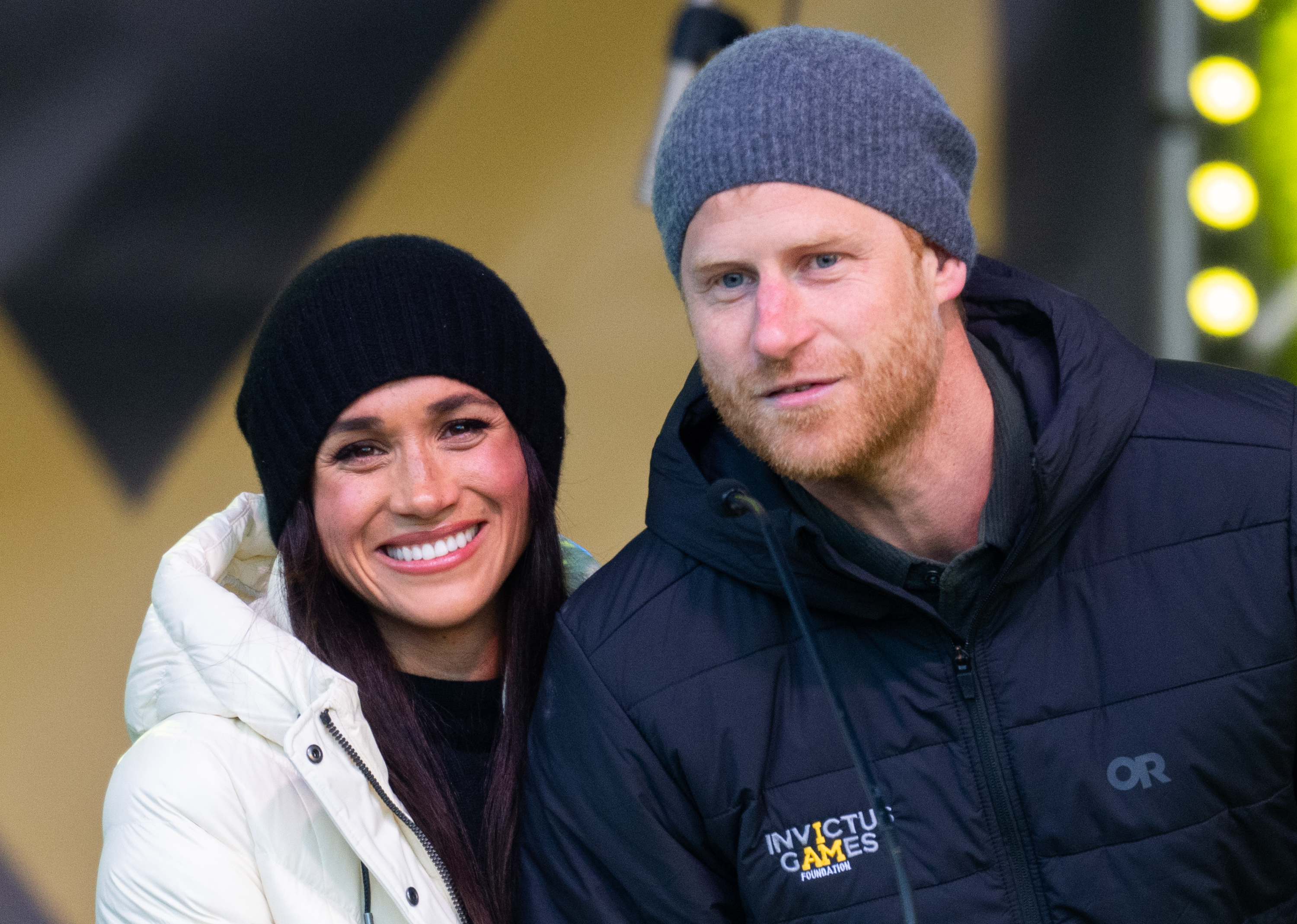 Prince Harry, Duke of Sussex and Meghan, Duchess of Sussex attend the Whistler Welcoming Ceremony during day two of the 2025 Invictus Games on February 10, 2025, in Whistler, British Columbia. | Source: Getty Images