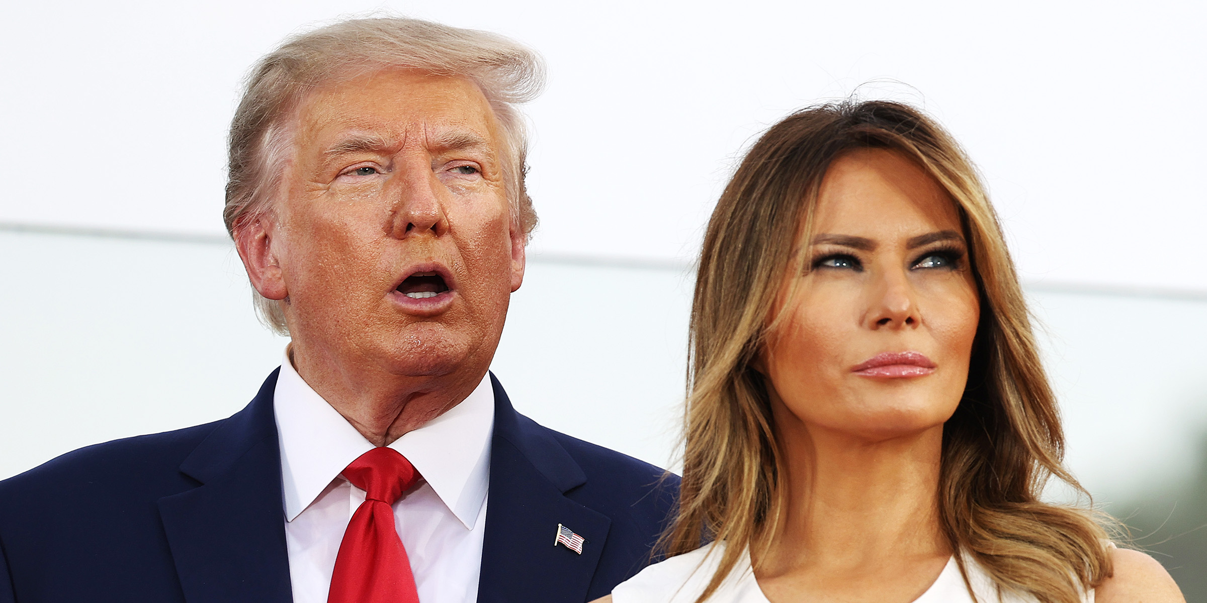 President Donald Trump and First Lady Melania Trump | Source: Getty Images