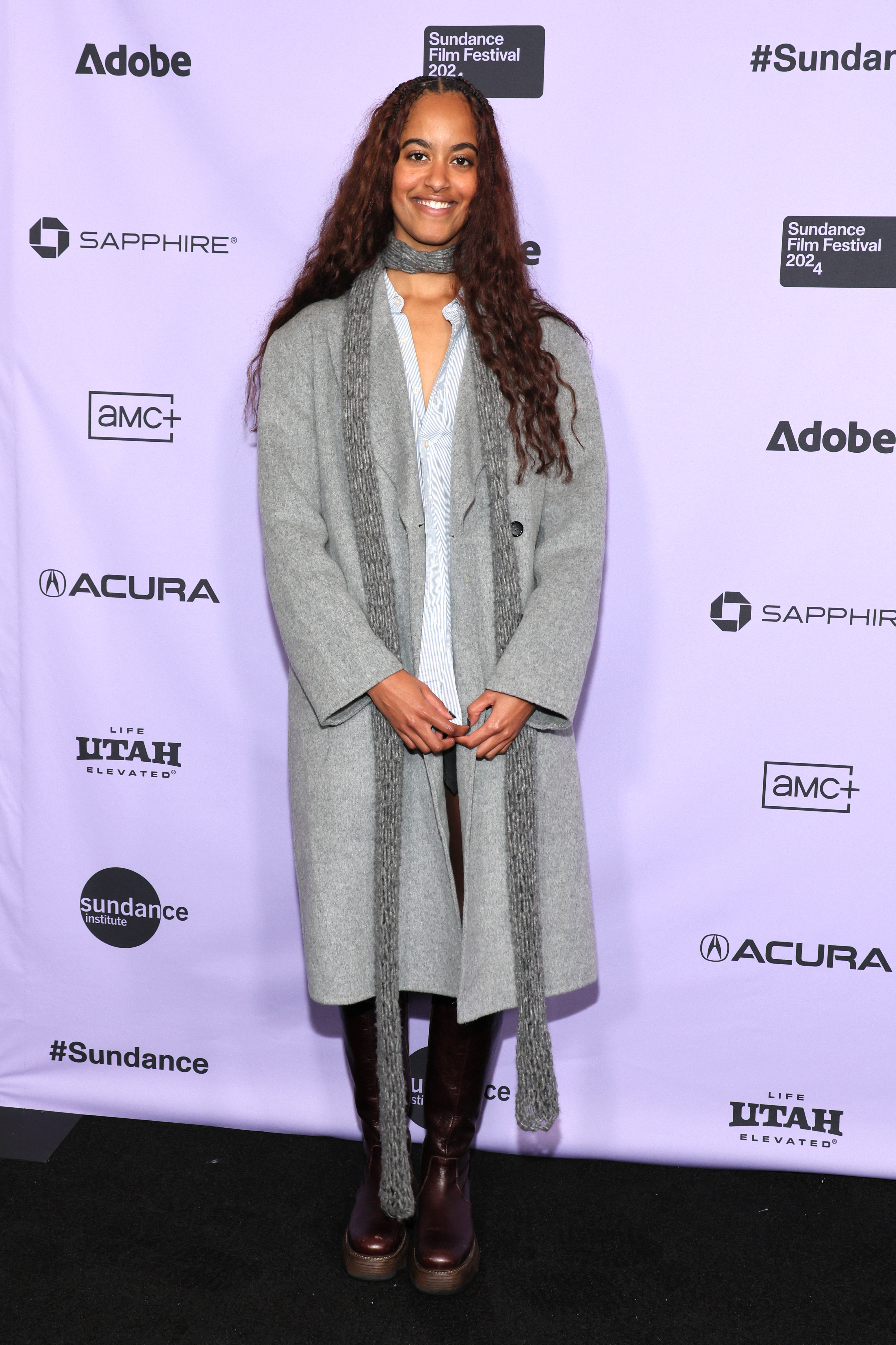 Malia Ann Obama attends the "The Heart" Premiere at the Short Film Program 1 during the 2024 Sundance Film Festival at Prospector Square Theatre on January 18, 2024, in Park City, Utah. | Source: Getty Images