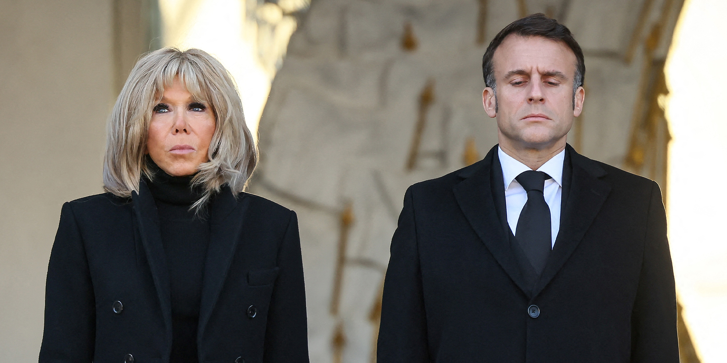 Brigitte and Emmanuel Macron | Source: Getty Images