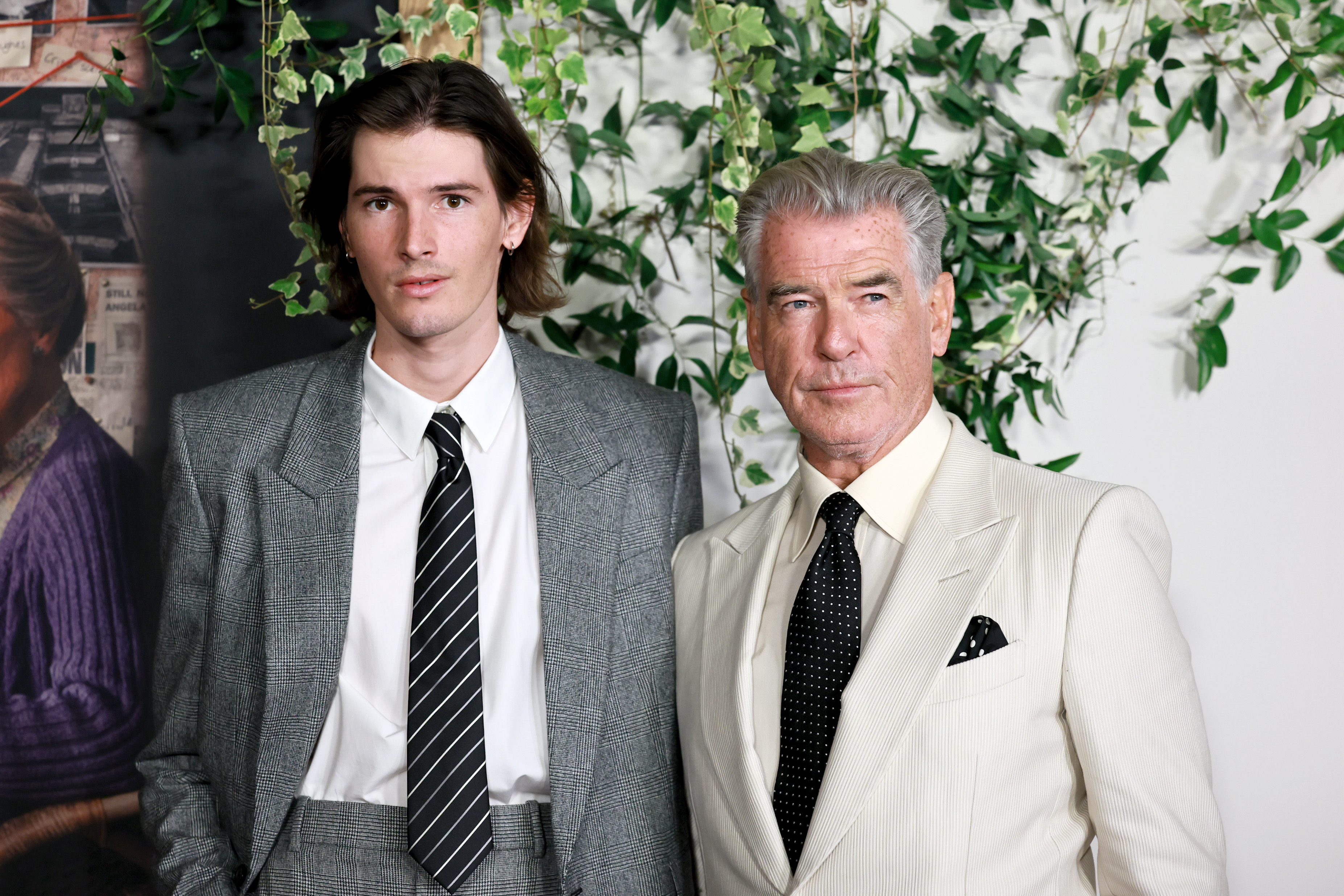 Dylan and Pierce Brosnan attend Netflix's "The Thursday Murder Club" New York Screening at The Plaza Hotel on August 14, 2025 in New York City. | Source: Getty Images