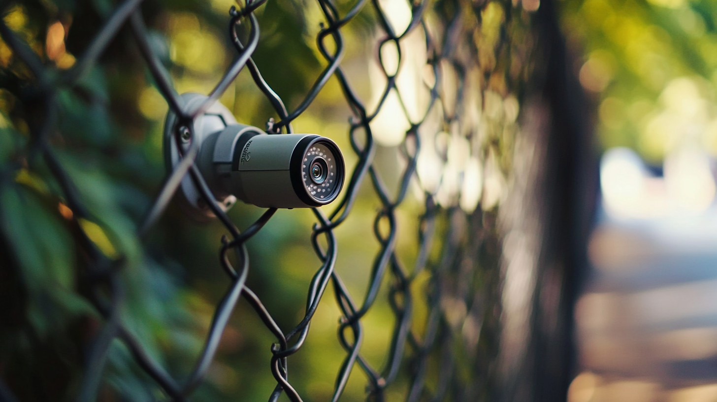 A hidden camera in a fence | Source: Midjourney