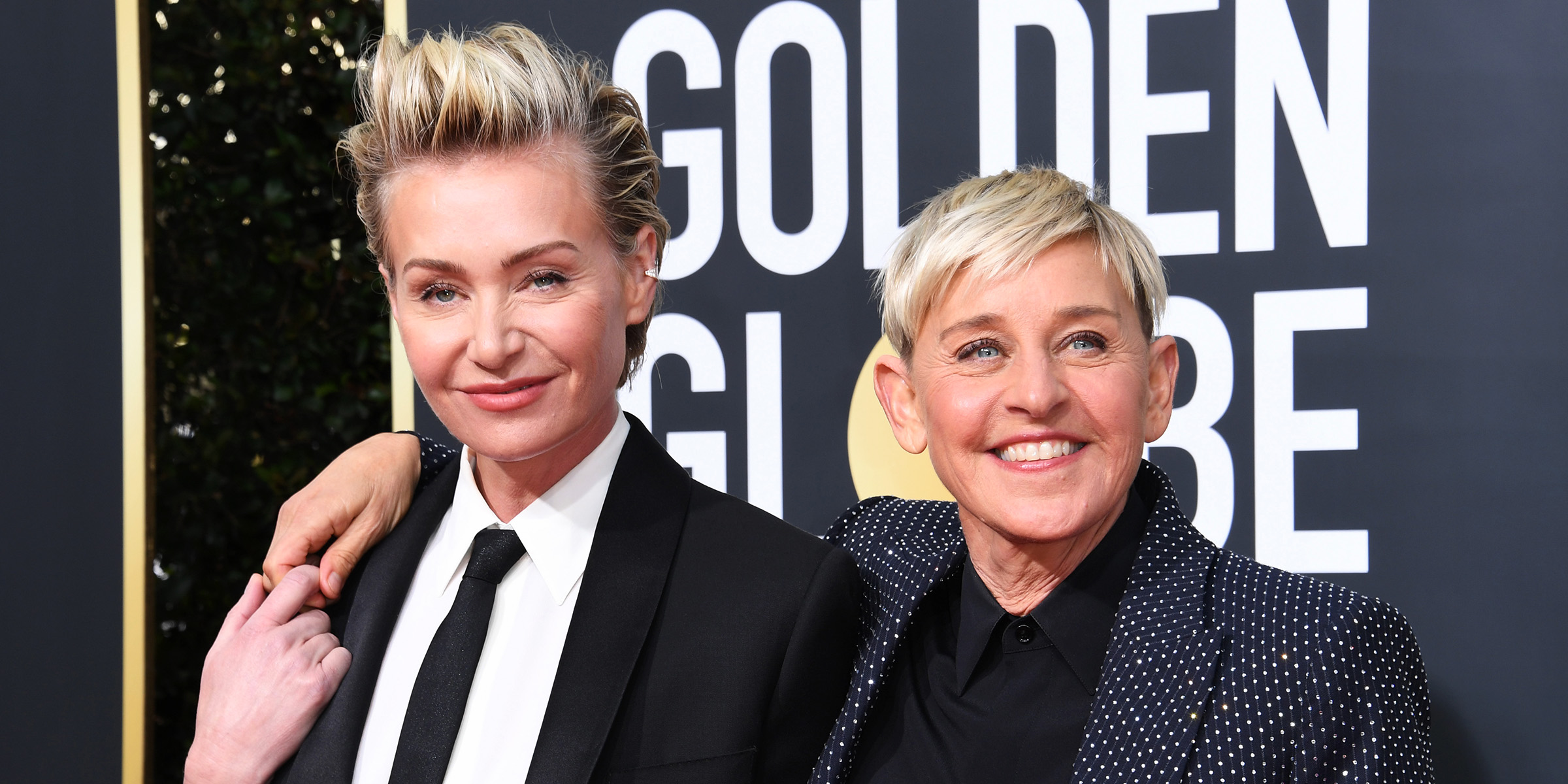Portia De Rossi and Ellen DeGeneres | Source: Getty Images