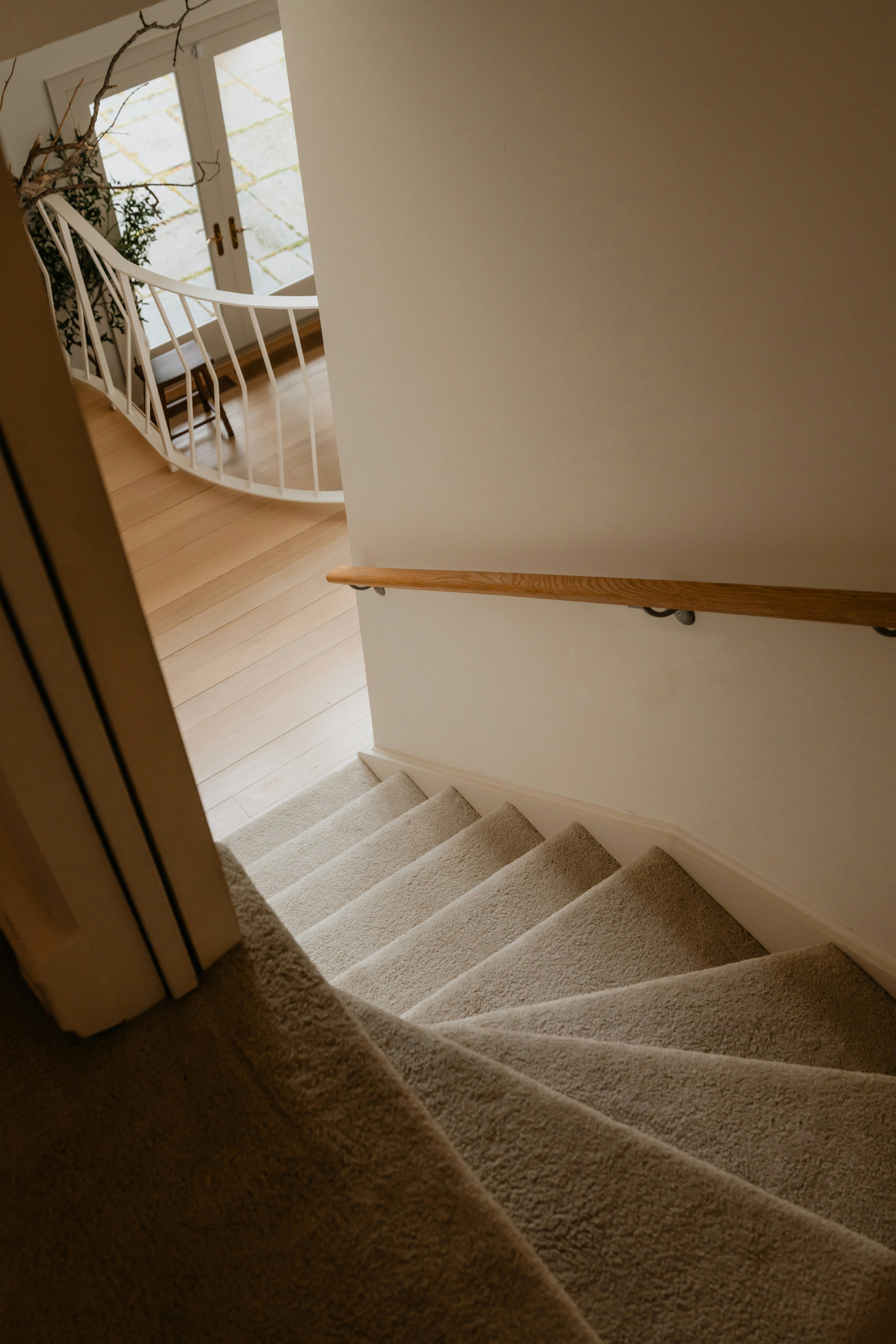 A home staircase | Source: Unsplash