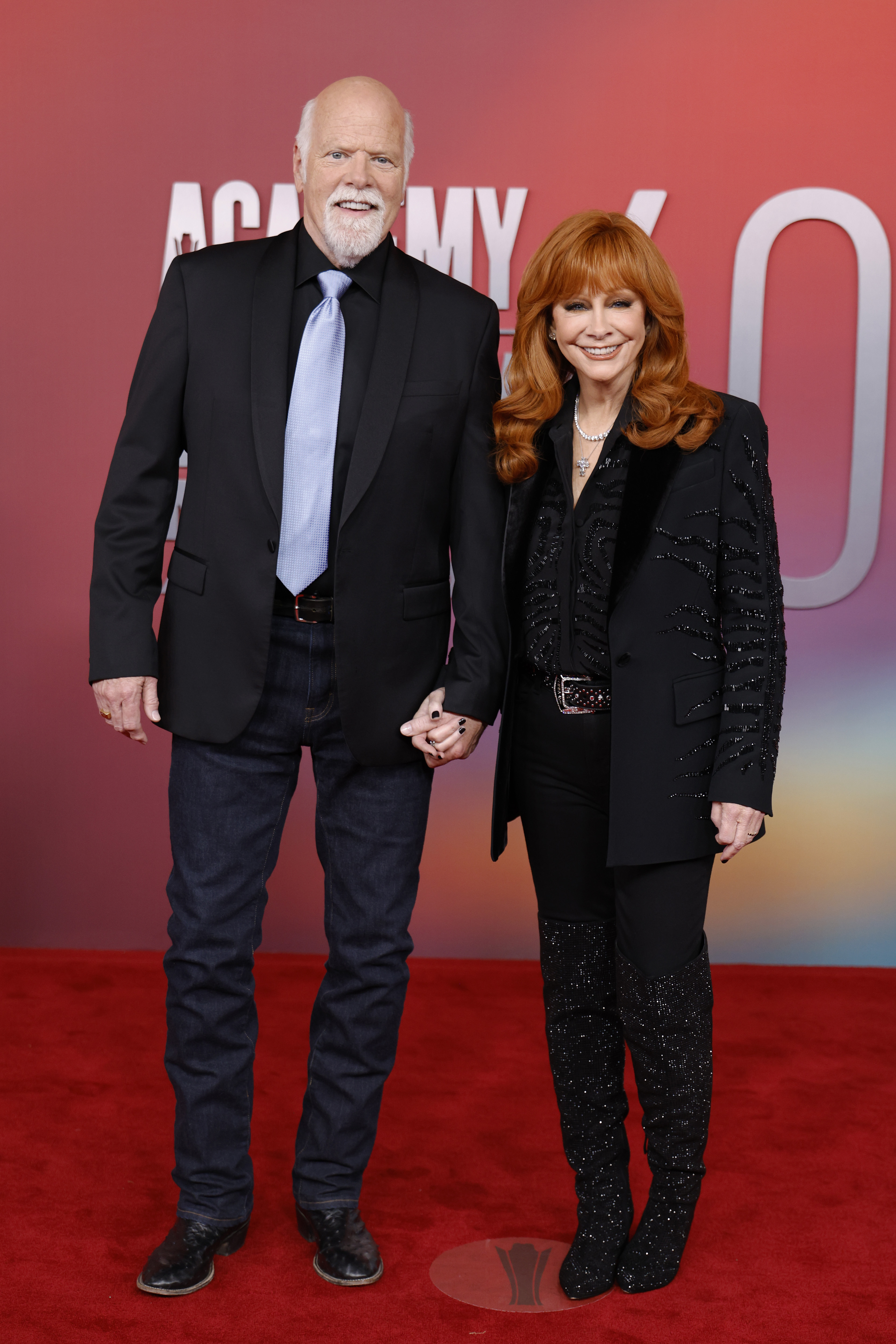 Rex Linn, Reba McEntire at the 60th Academy Of Country Music Awards held at the Ford Center at The Star on May 08, 2025 in Frisco, Texas. | Source:
