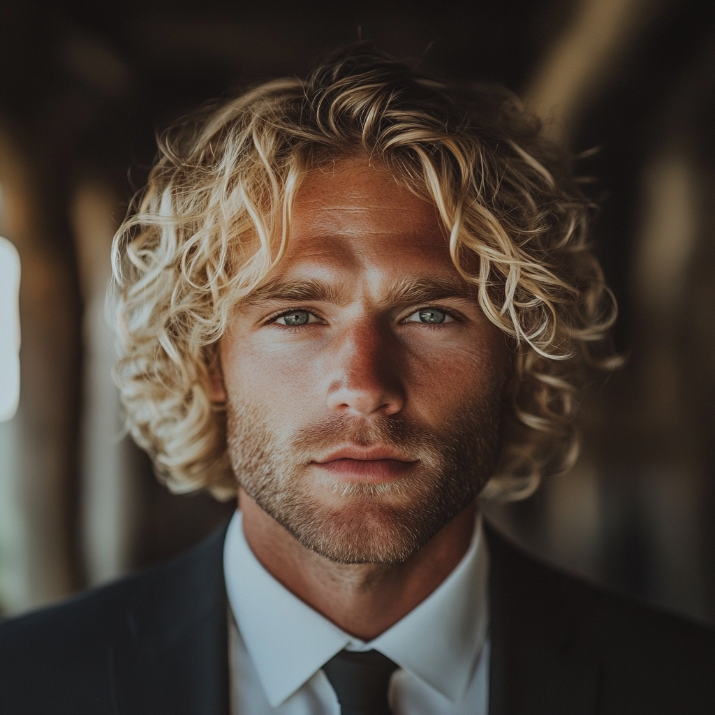 A close up of a groom | Source: Midjourney