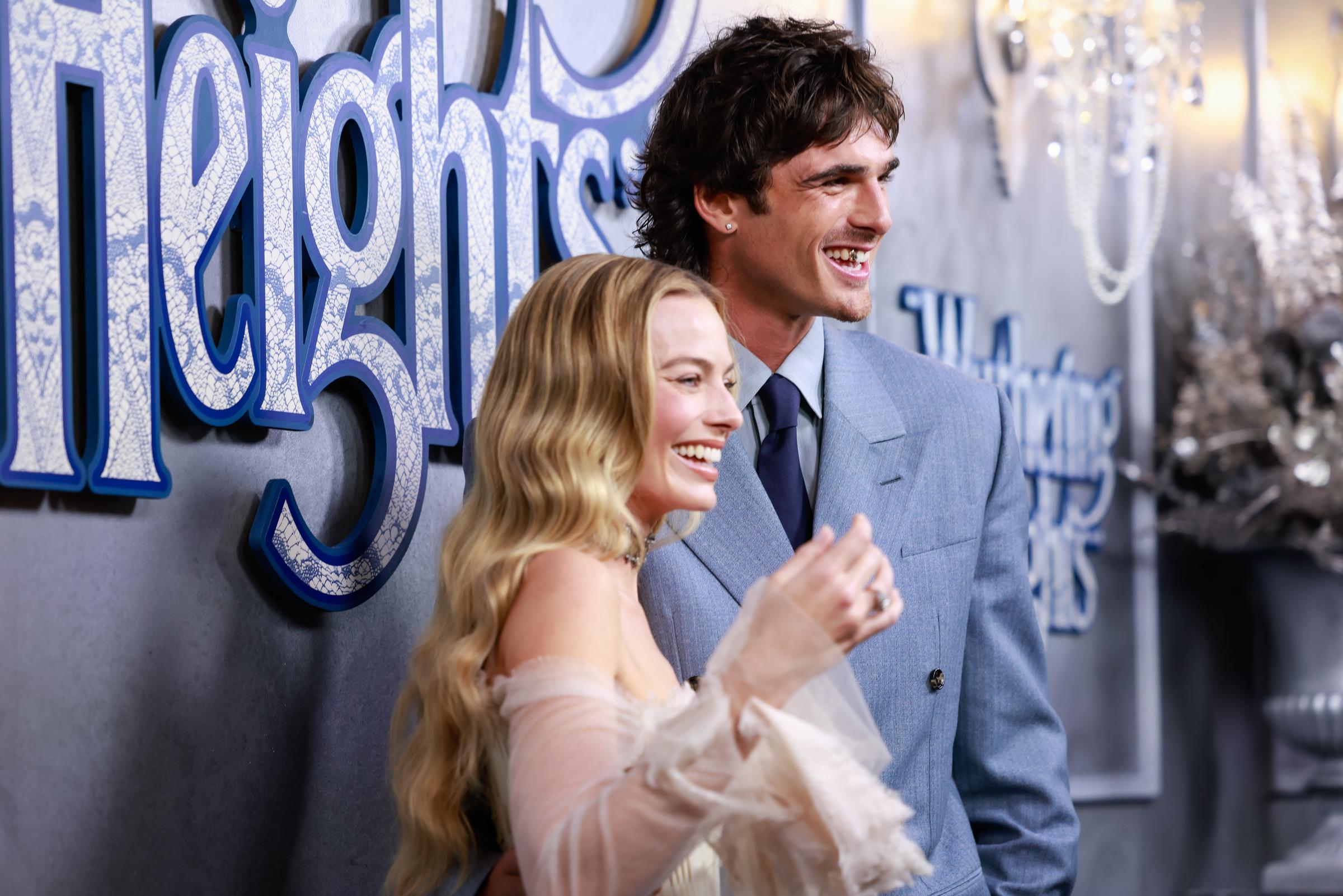 Margot Robbie and Jacob Elordi attend the "Wuthering Heights" Australian premiere in Sydney | Source: Getty Images