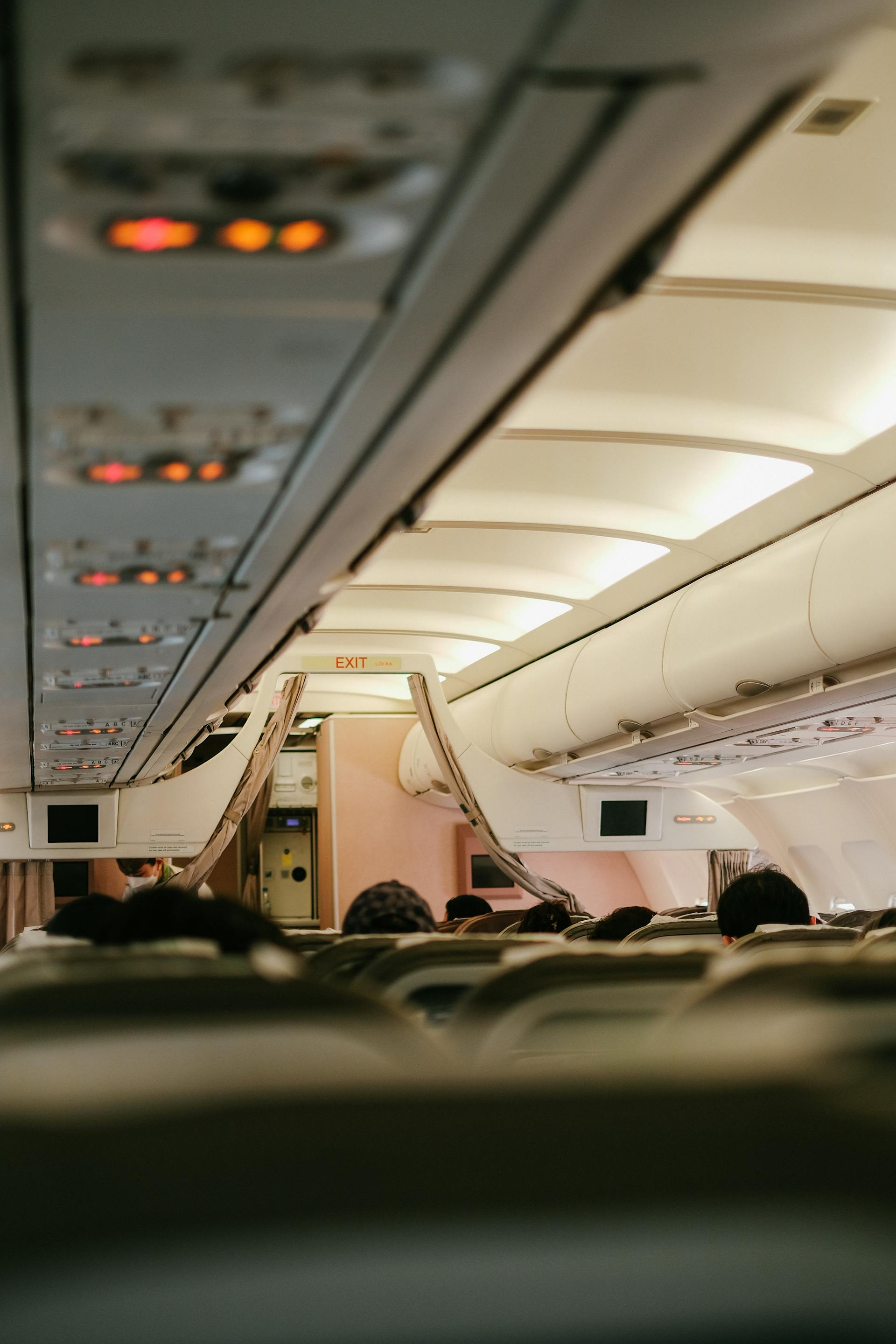 The interior of a plane | Source: Pexels