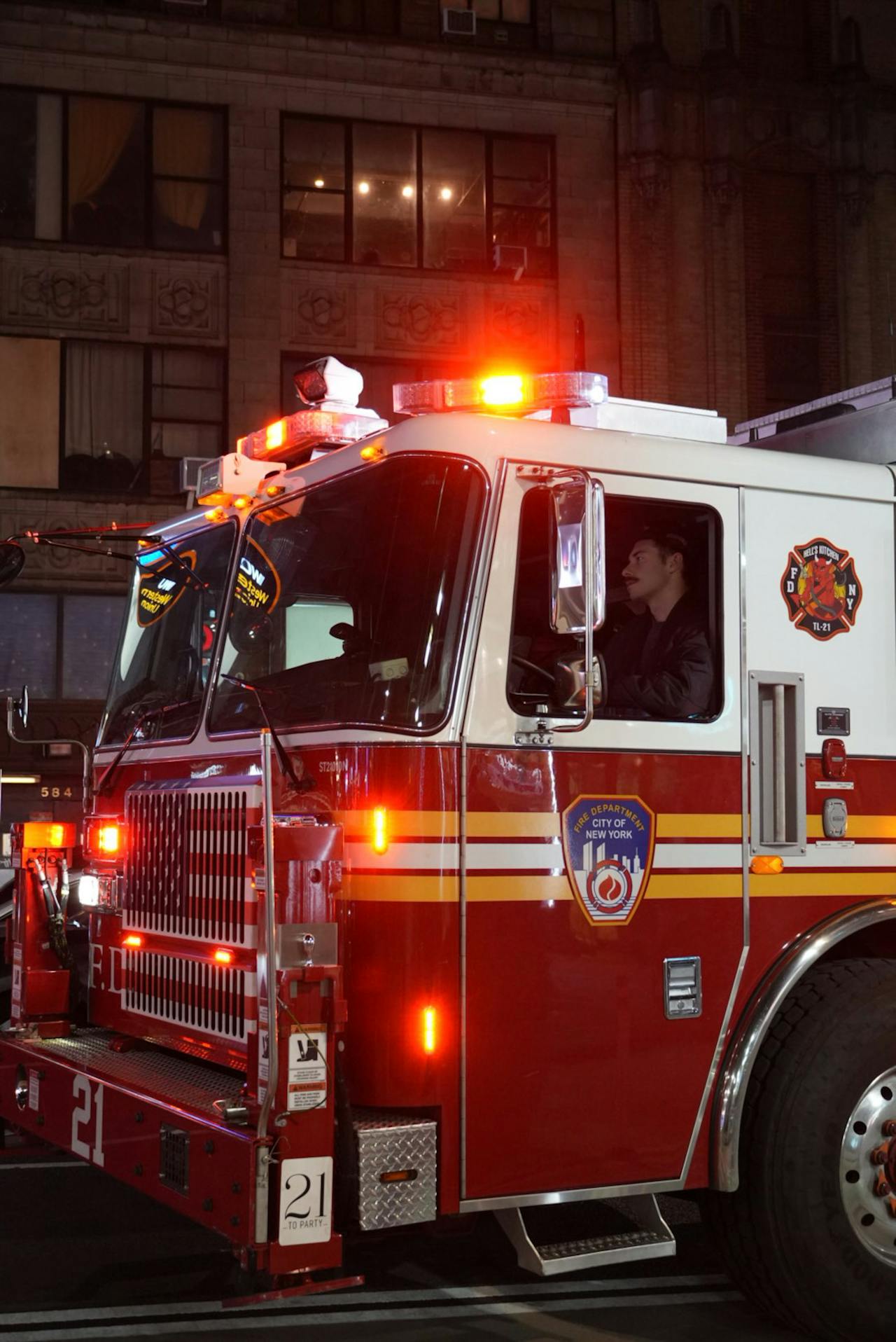 Firemen in their truck | Source: Pexels