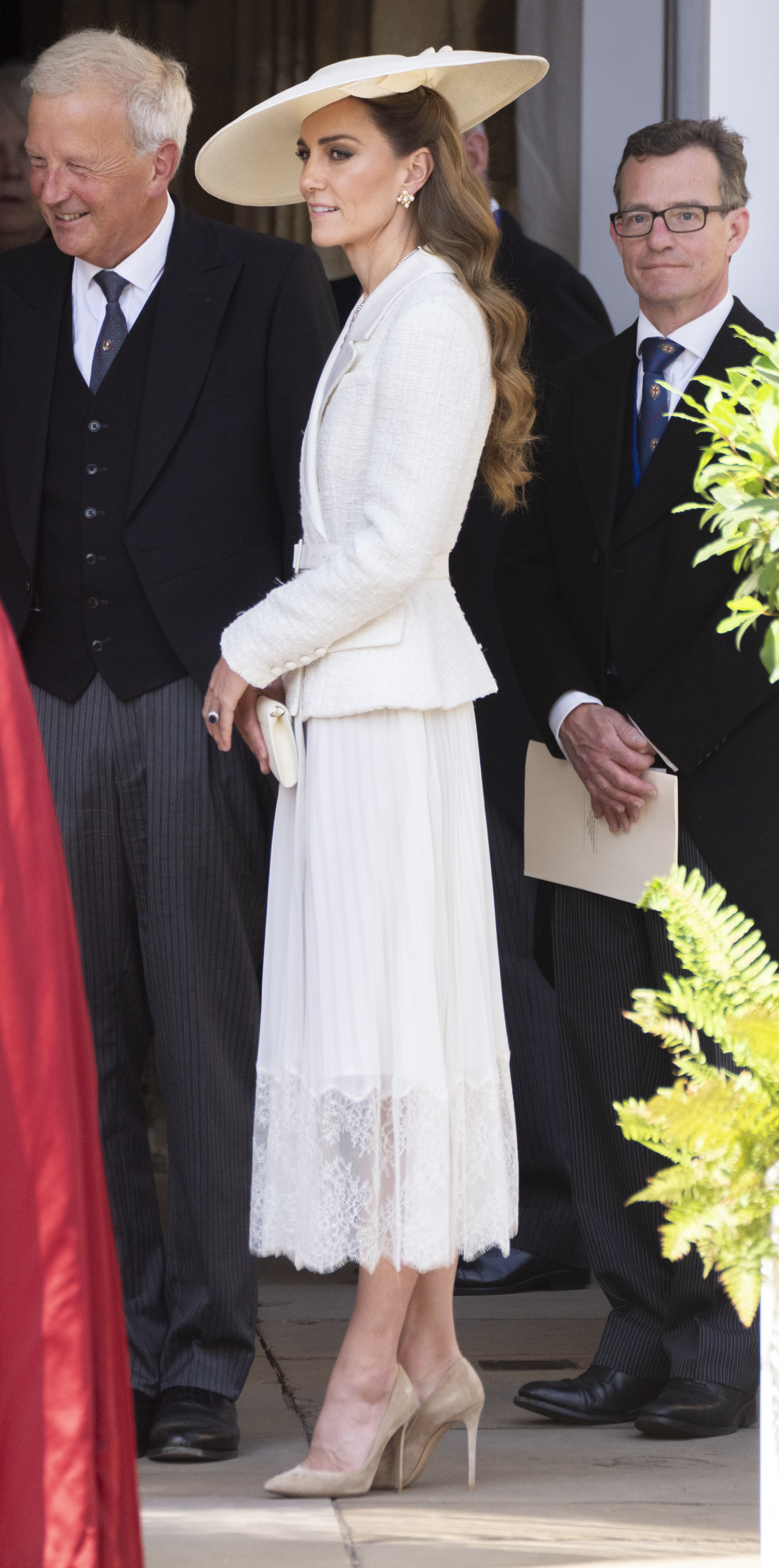 Catherine, Princess of Wales attends the Order of the Garter service at St. George's Chapel, Windsor Castle on June 16, 2025 in Windsor, England | Source: Getty Images