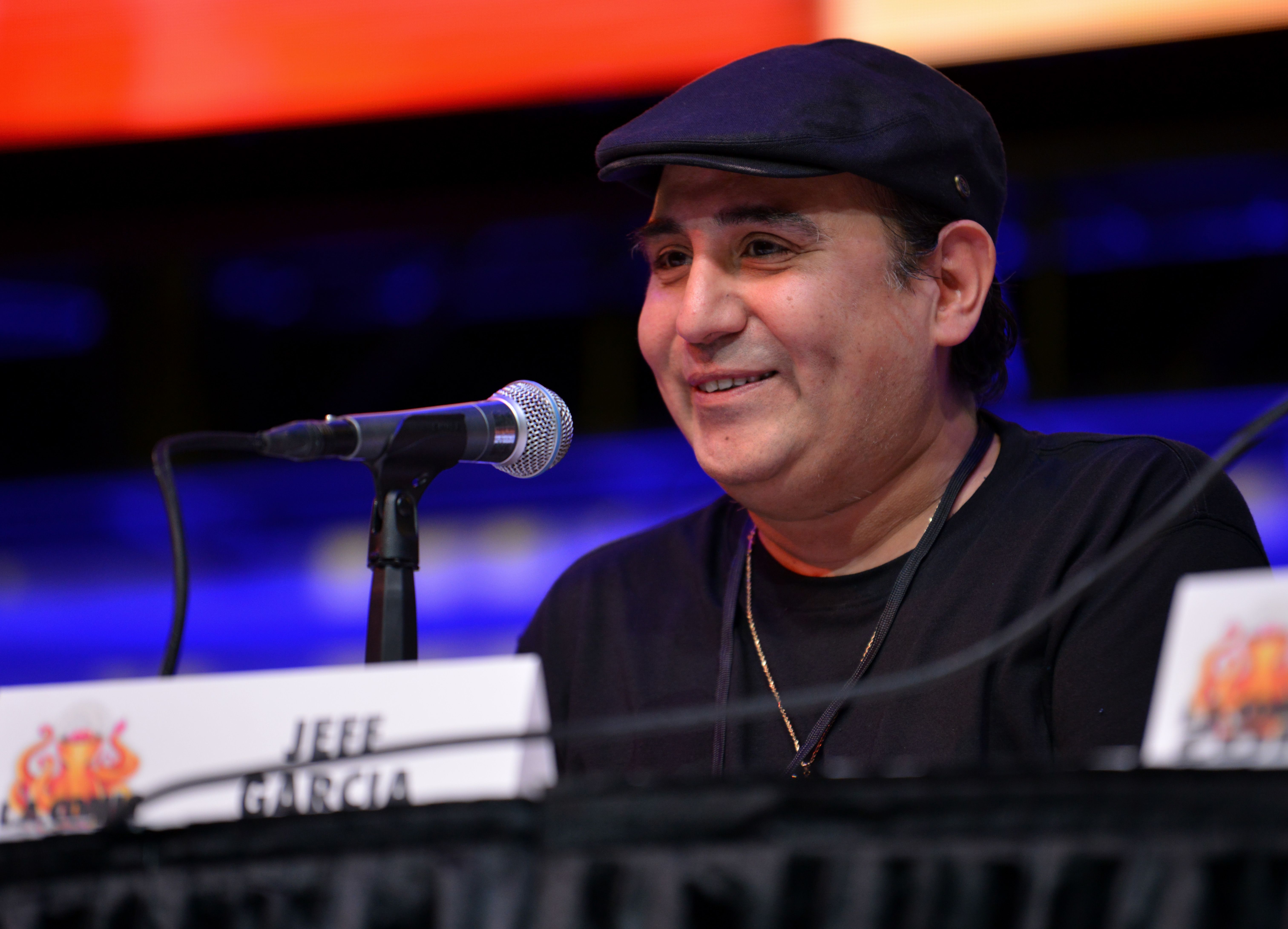 Jeff Garcia at the "Jimmy Neutron" 20th anniversary reunion & live script reading during the 2022 Los Angeles Comic Con on December 3, 2022 | Source: Getty Images