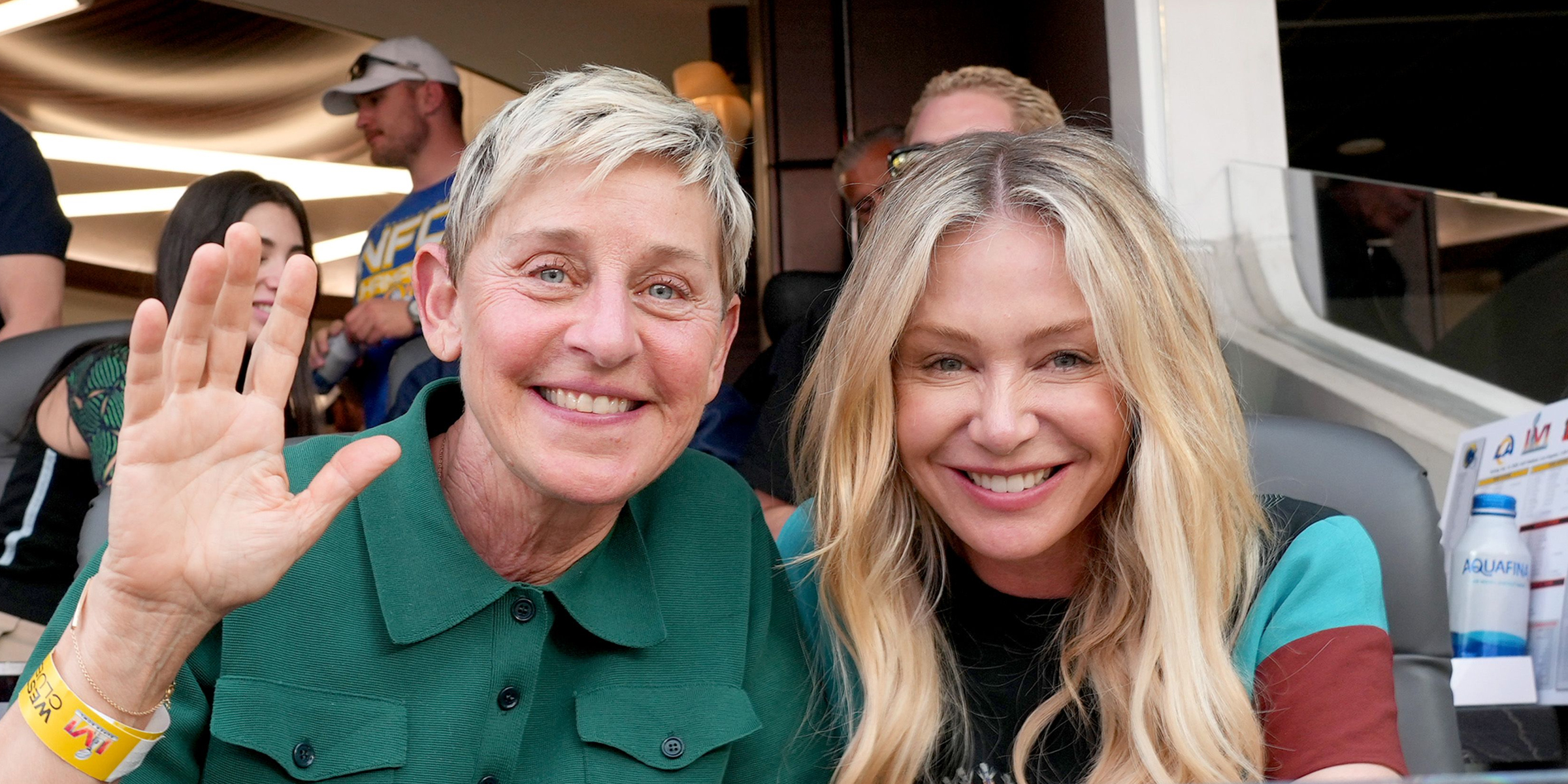 Ellen DeGeneres and Portia de Rossi | Source: Getty Images