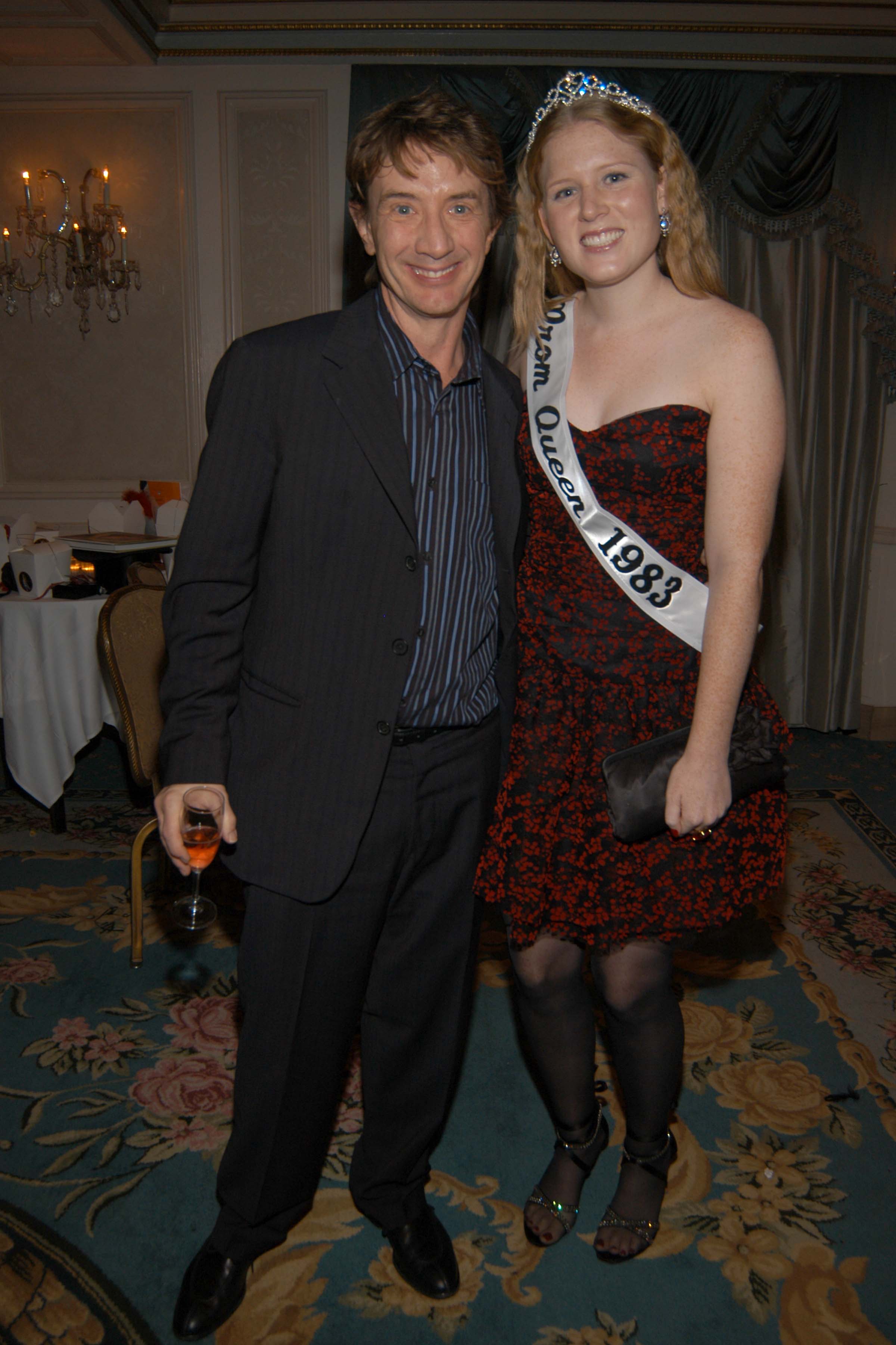 Martin Short and Katherine Short attend Bette Midler's New York Restoration Project (NYRP) "HULAWEEN" Gala and Midlers 60th Birthday Celebration at Waldorf Astoria Hotel on October 31, 2005 in New York City. | Source: Getty Images