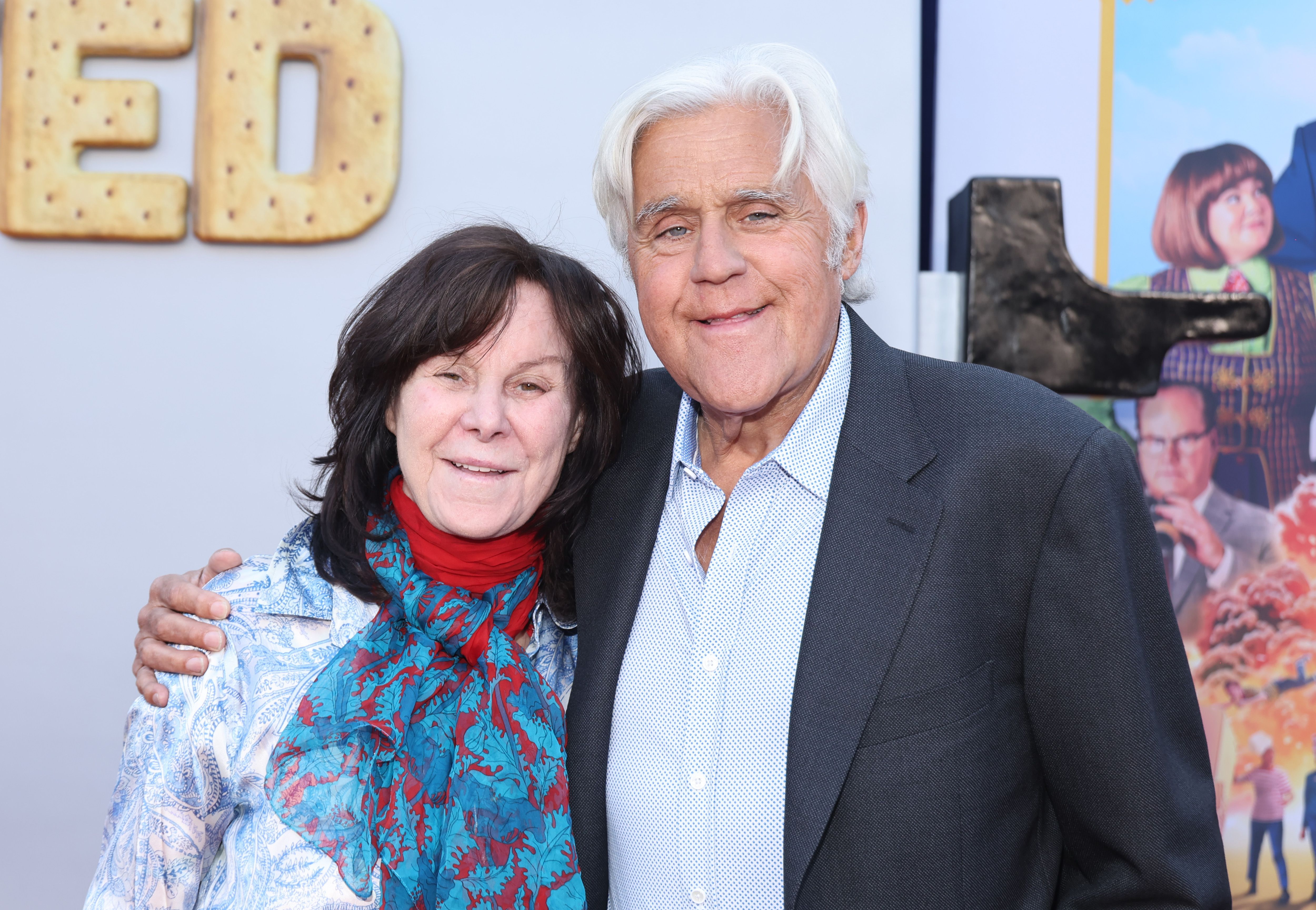 Mavis Leno and Jay Leno attend the Los Angeles premiere of Netflix's "UNFROSTED" at The Egyptian Theatre Hollywood on April 30, 2024, in Los Angeles, California. | Source: Getty Images