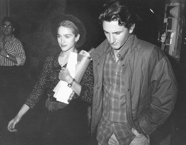 Madonna and Sean Penn arrive at a Terrence Trent Darby concert at The Roxy, Los Angeles, on September 30, 1987 | Source: Getty Images