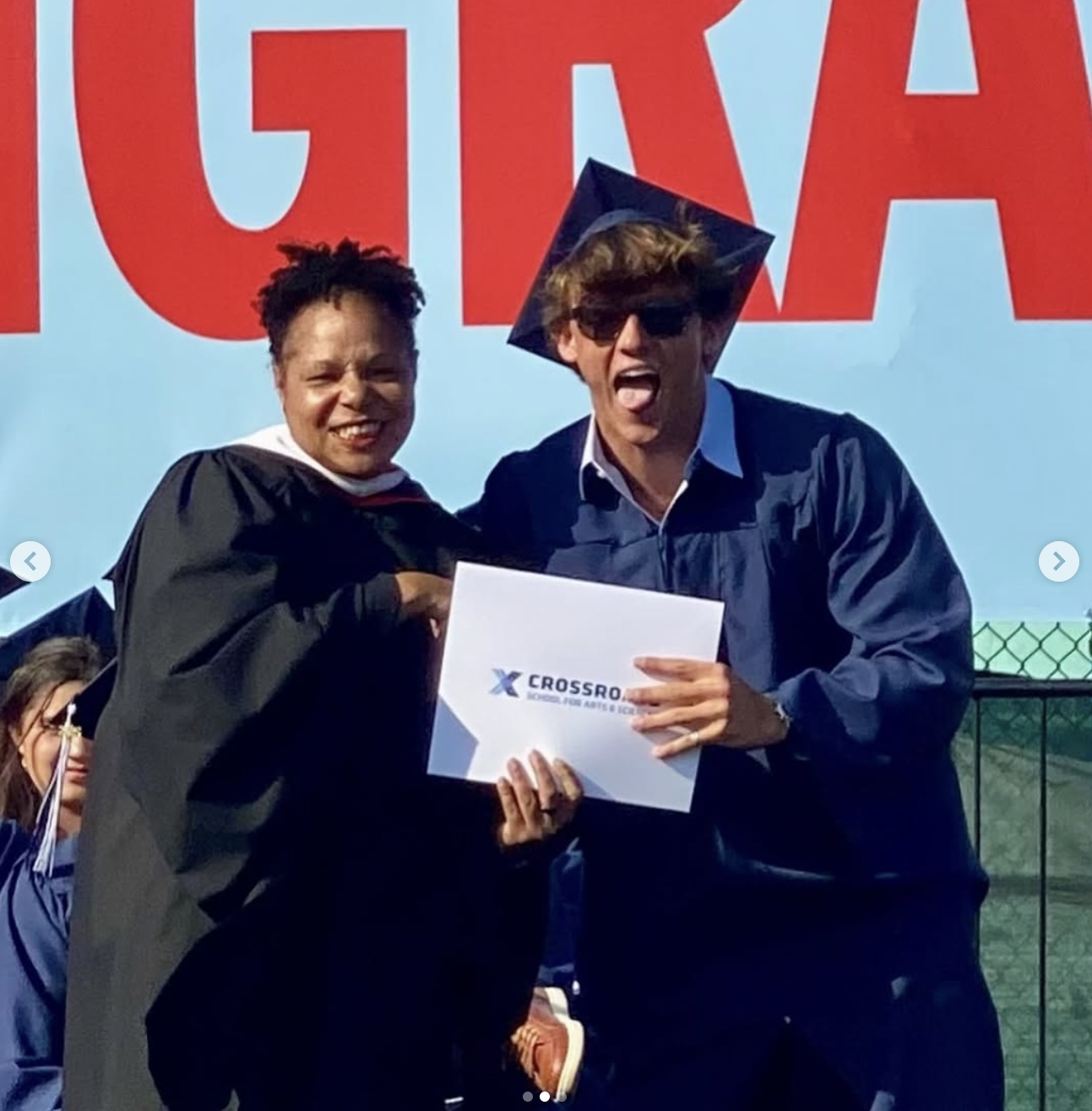 Darby Dempsey shares a photo from his graduation ceremony, posted on May 30, 2025 | Source: Instagram/darby.g.dempsey