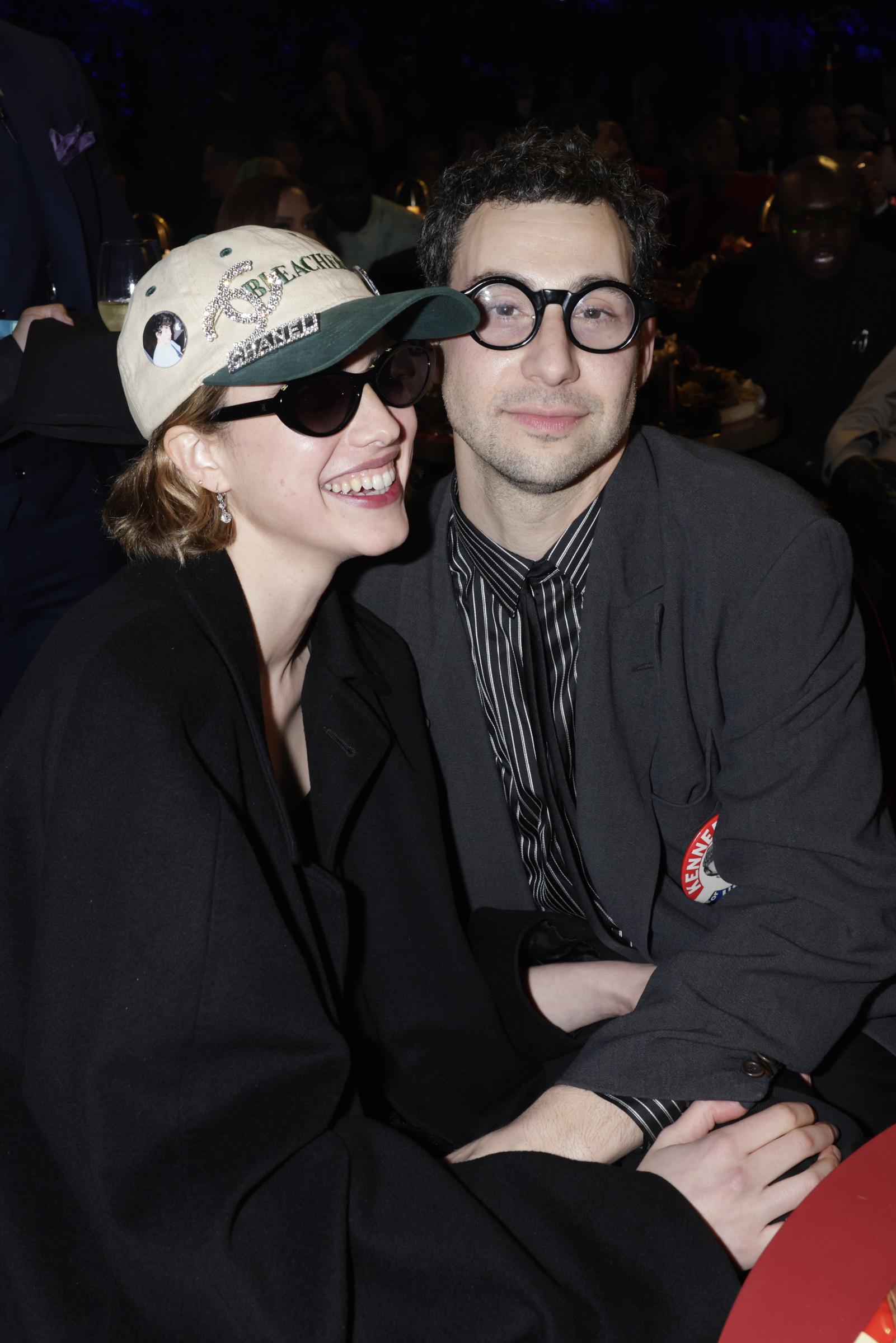 Margaret Qualley and Jack Antonoff at THE 65TH ANNUAL GRAMMY AWARDS, broadcasting on February 5, 2023. | Source: Getty Images