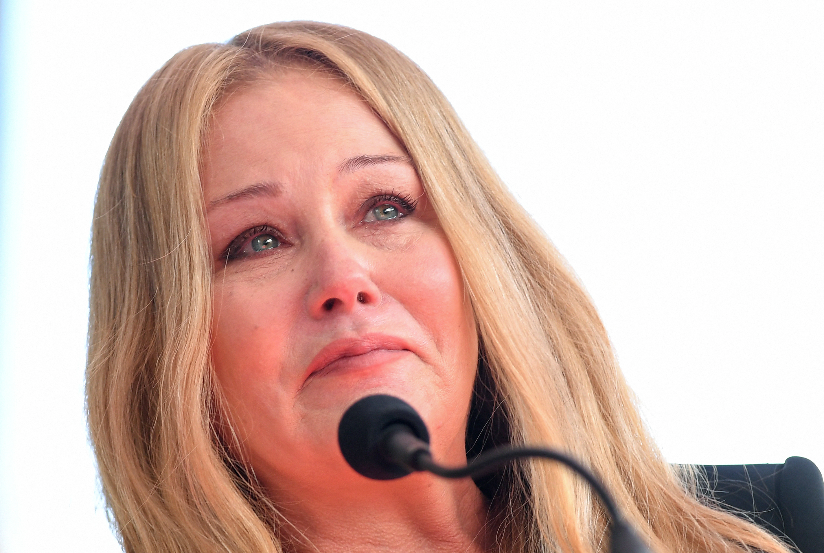 Christina Applegate speaks during her Hollywood Walk of Fame star ceremony at the Hollywood Walk of Fame on November 14, 2022, in Hollywood, California. | Source: Getty Images