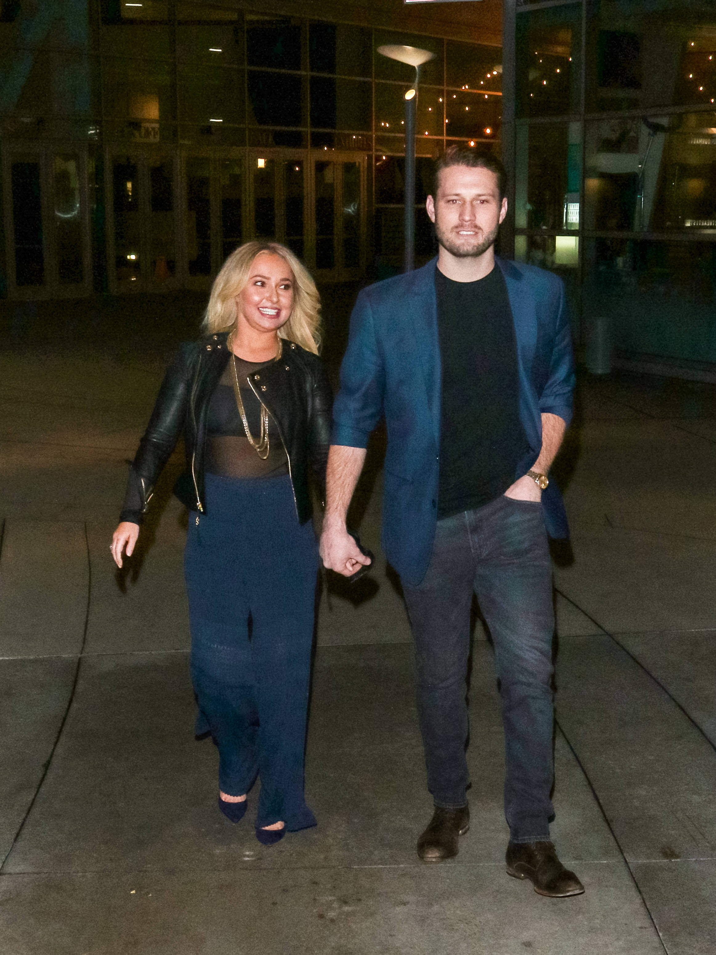 Hayden Panettiere and Brian Hickerson are seen on January 31, 2019 in Los Angeles, California. | Source: Getty Images