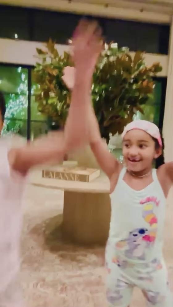 Chicago West seen happily interacting with Britney Spears during her visit, posted on November 15, 2025. | Source: Instagram/britneyspears