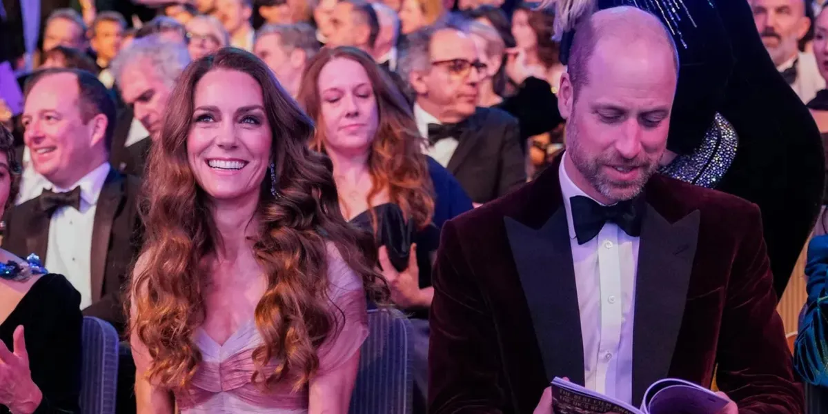Prince William, Prince of Wales, and Catherine, Princess of Wales at the BAFTA Film Awards 2026, held at the Royal Festival Hall, Southbank Centre, on February 22, 2026 in London, England. | Source: Getty Images