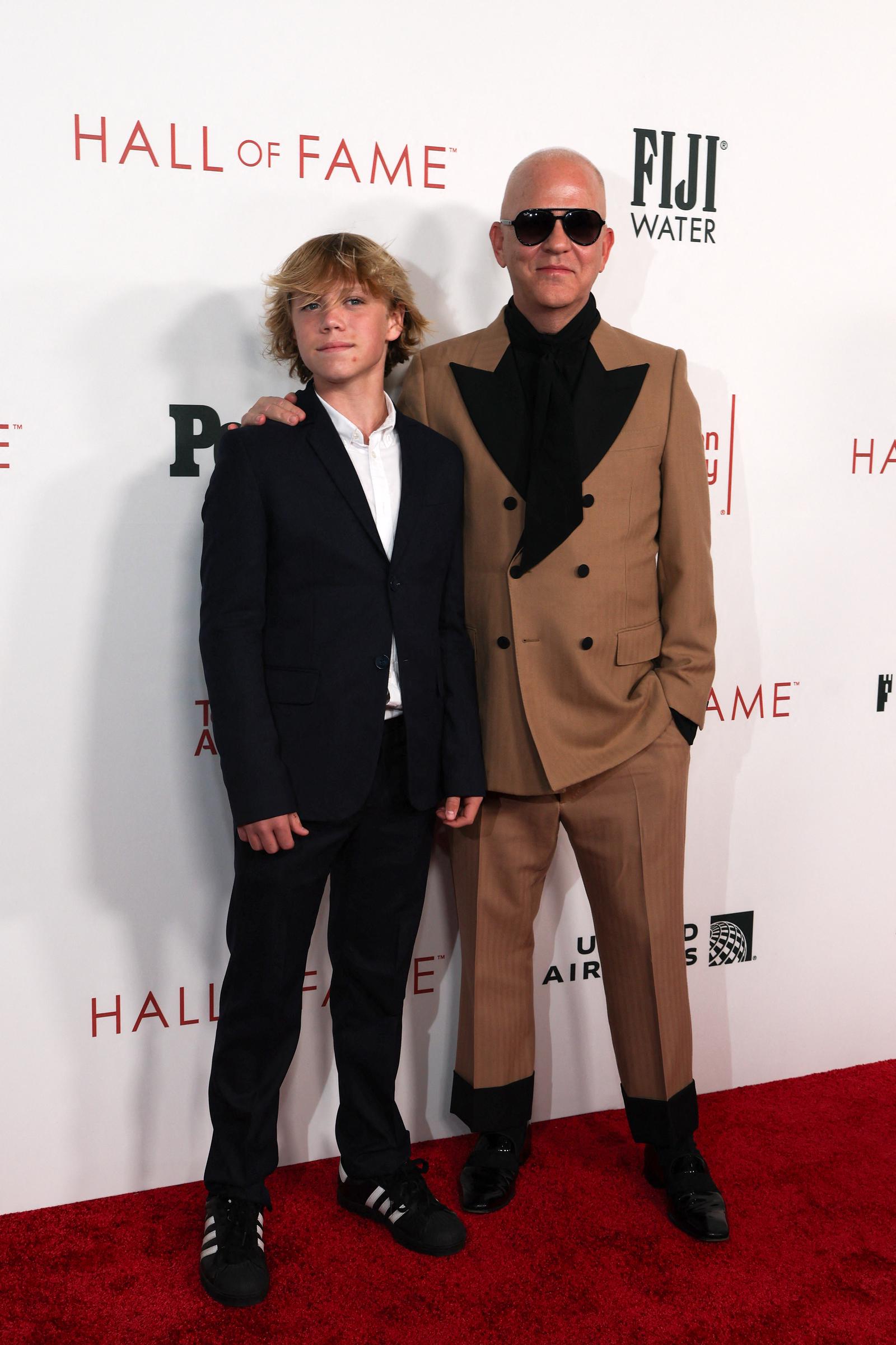 Logan Phineas Miller Murphy and Ryan Murphy attend the Television Academy's 27th Annual Hall of Fame Ceremony at JW Marriott LA Live on August 16, 2025, in Los Angeles, California. | Source: Getty Images