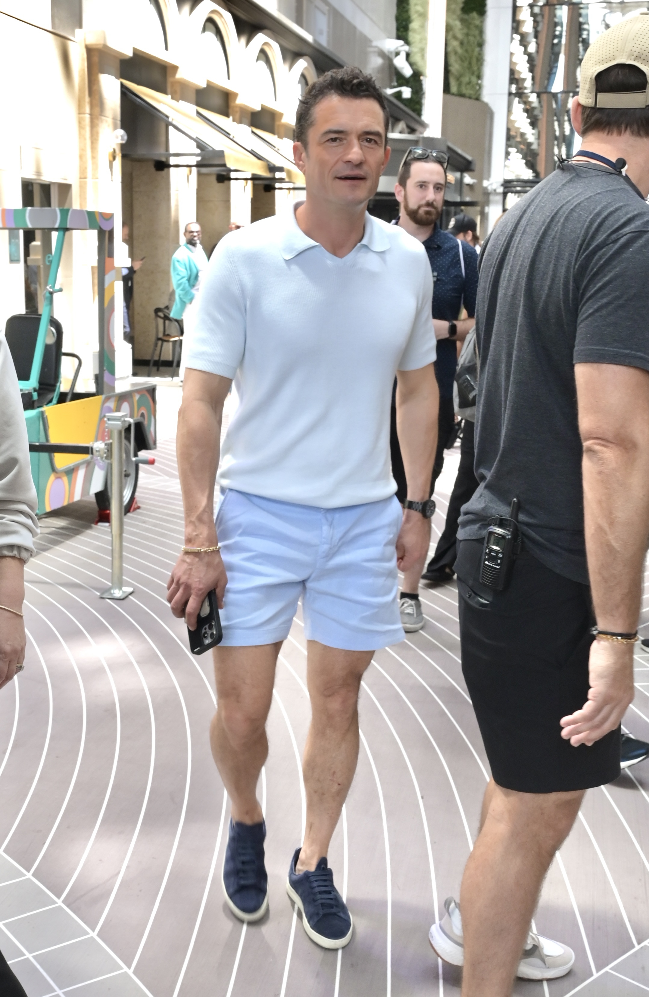 Orlando Bloom at the MSC World America Inauguration at PortMiami on April 9, 2025 in Miami, Florida | Source: Getty Images