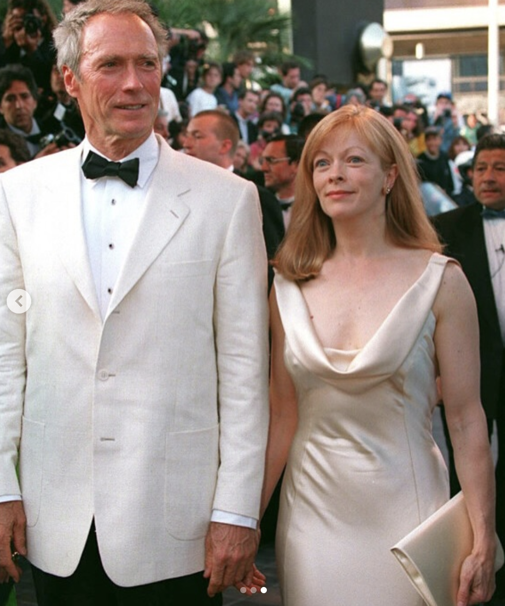 A throwback photo of Clint Eastwood and Frances Fisher posted by Francesca Eastwood on May 29, 2025 | Source: Instagram/francescaeastwood