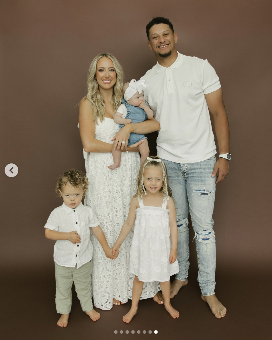 The Mahomes Family posted on June 12, 2025 | Source: Instagram/brittanylynne