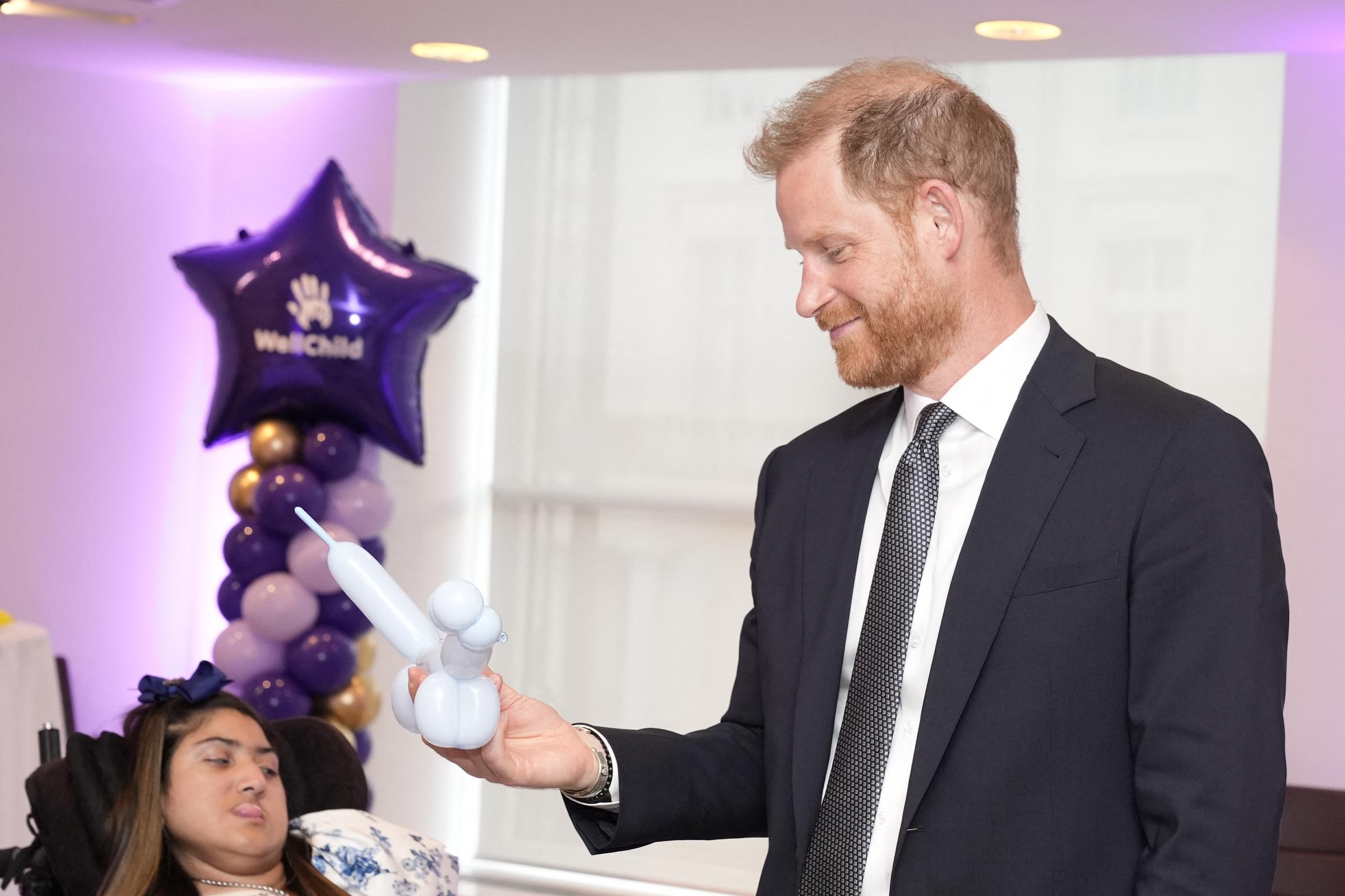 Prince Harry at the annual WellChild Awards in London on September 8, 2025. | Source: Getty Images