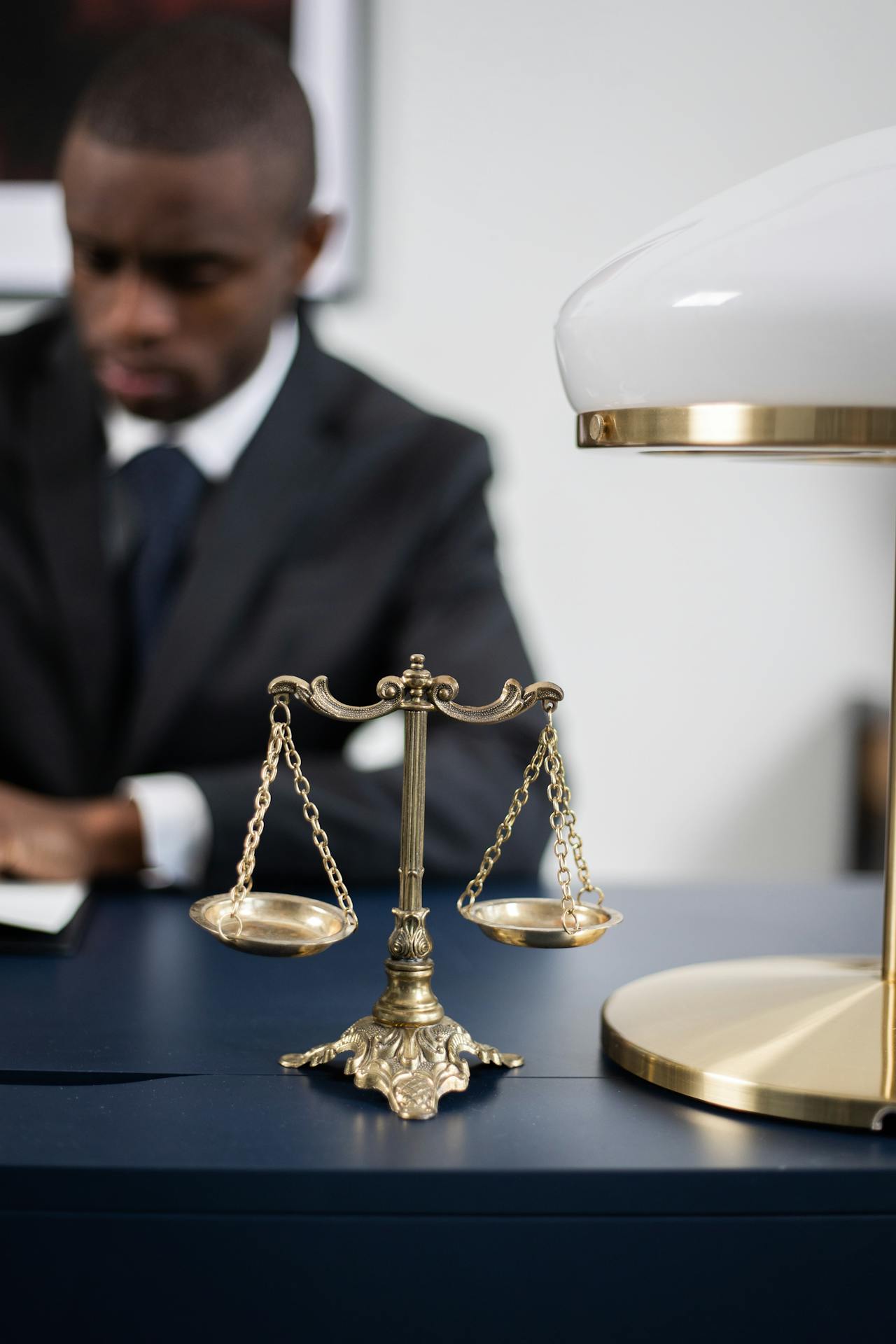 A lawyer sitting in his office | Source: Pexels