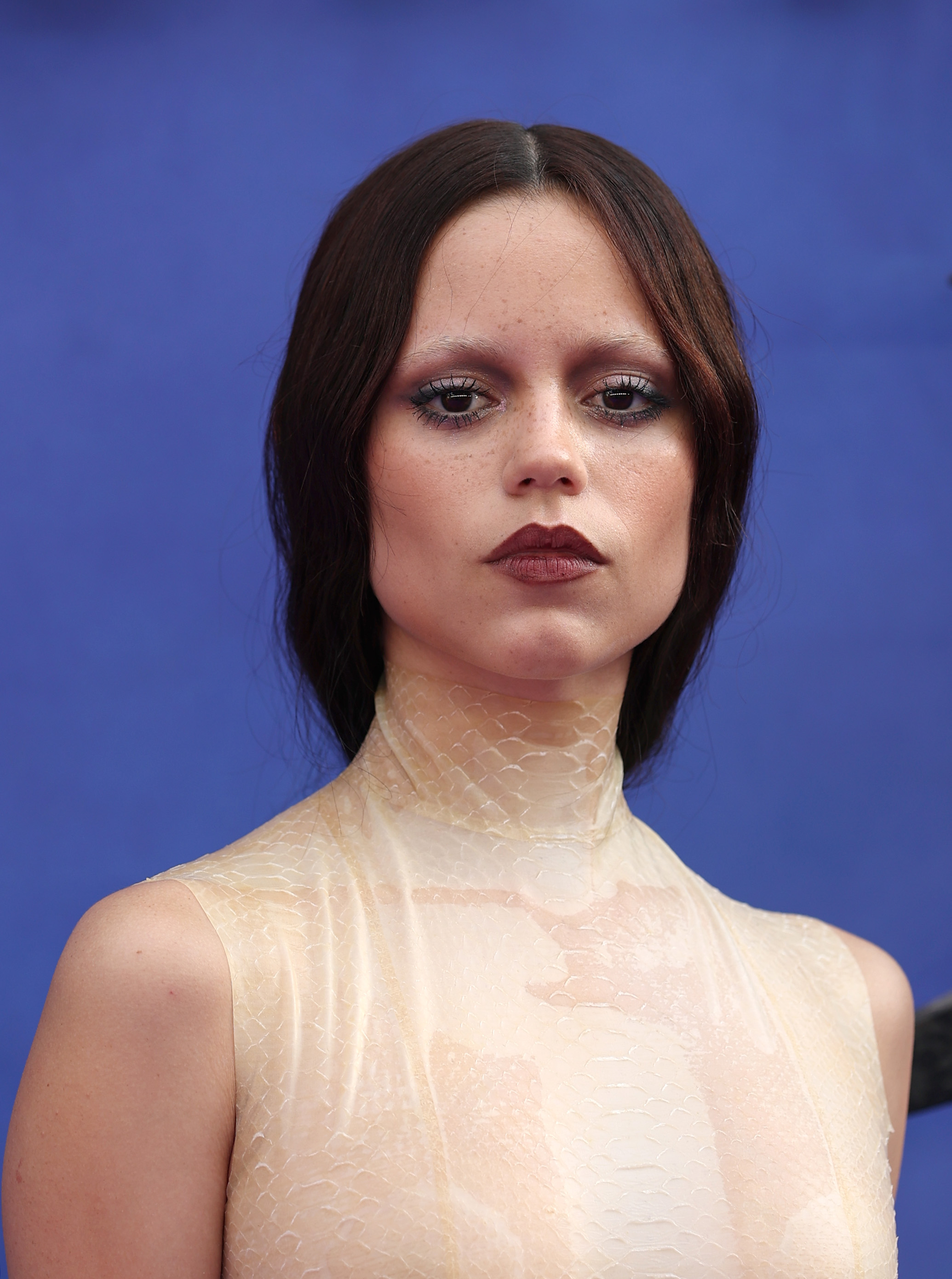 Jenna Ortega attends the "Wednesday" Season 2, Part 1 Global Premiere at Central Hall, Westminster on July 30, 2025, in London, England. | Source: Getty Images