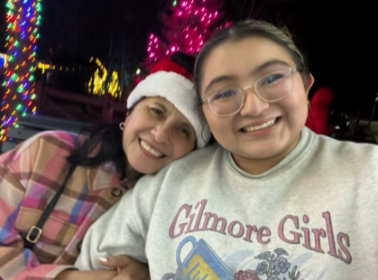 A screengrab of Maria Isidro and one of her daughters in a post shared on June 14, 2025. | Source: Instagram/daniella.isidro