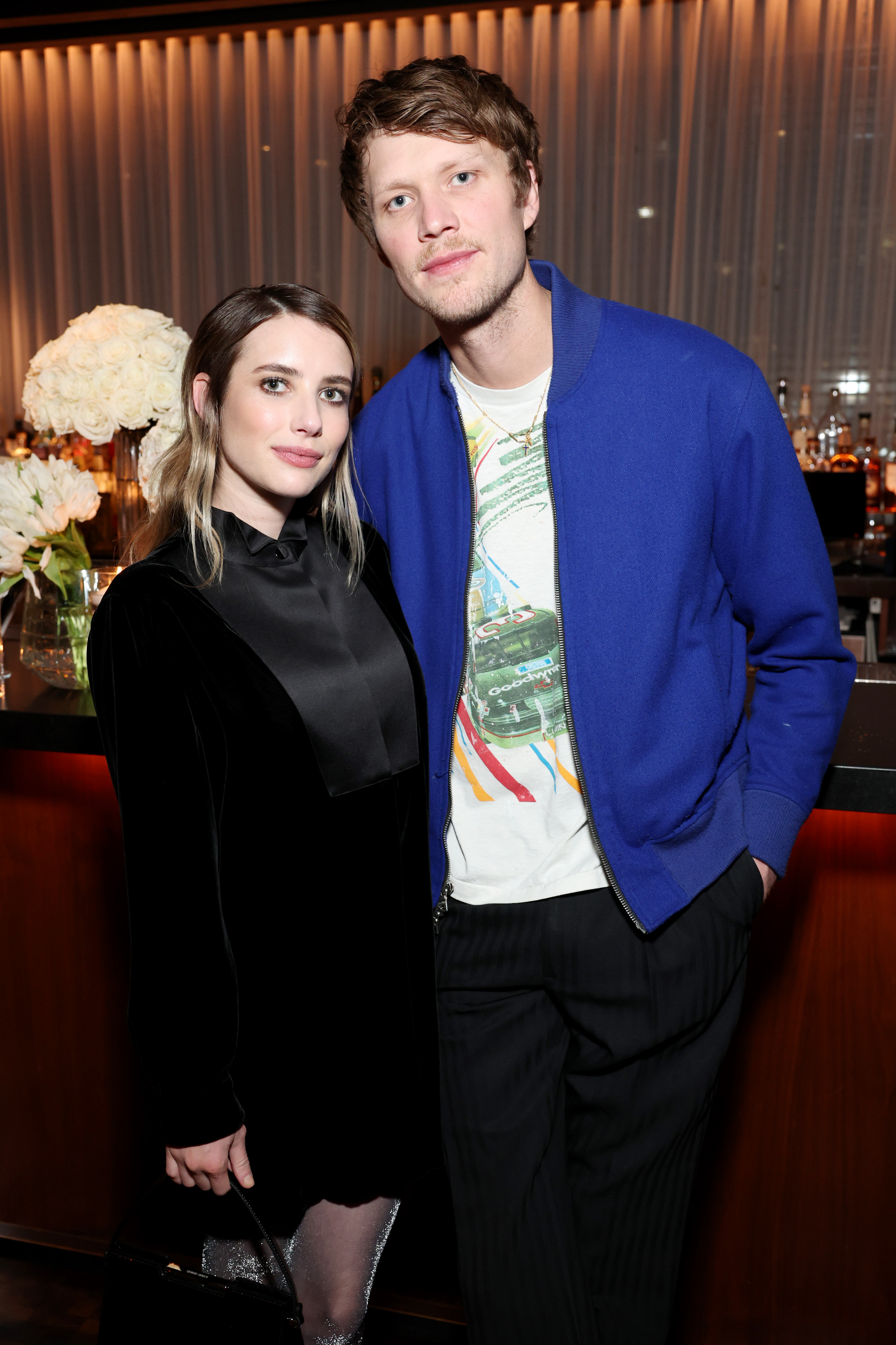 Emma Roberts and Cody John attend Variety Makeup Artistry Dinner with Armani Beauty at Ardor on March 9, 2023 in West Hollywood, California. | Source: Getty Images