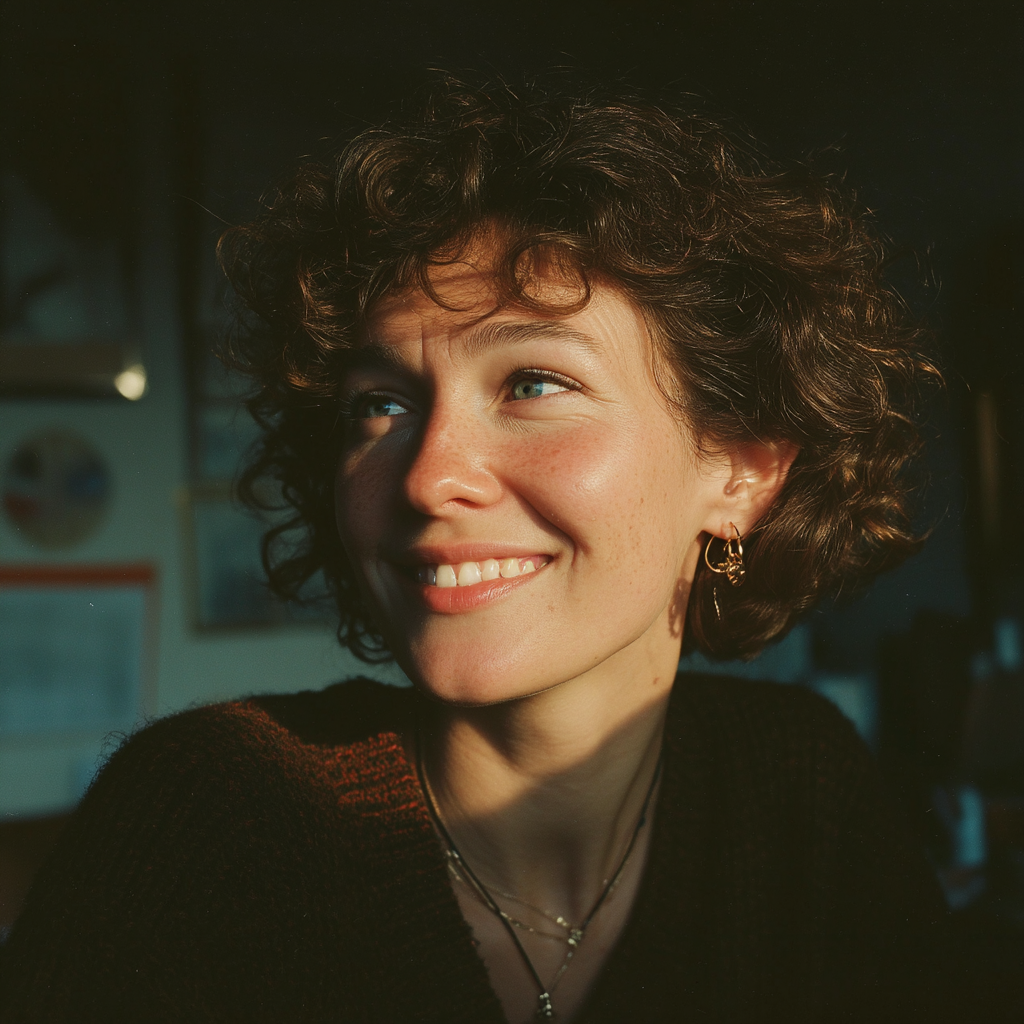 A happy woman | Source: Midjourney