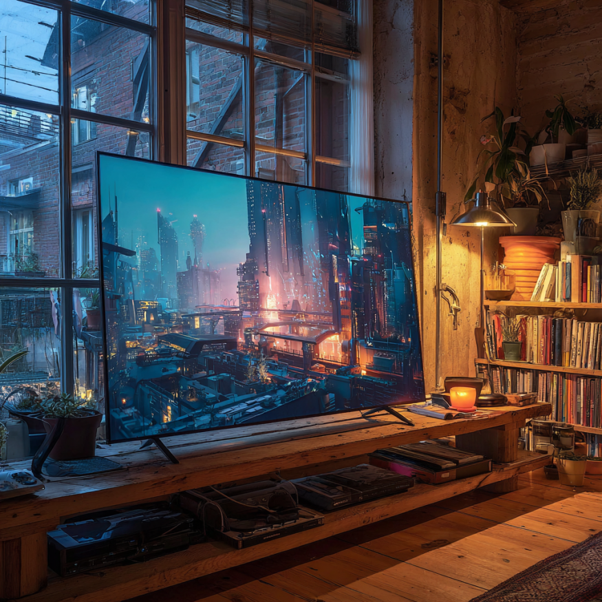 A brand new TV | Source: Midjourney