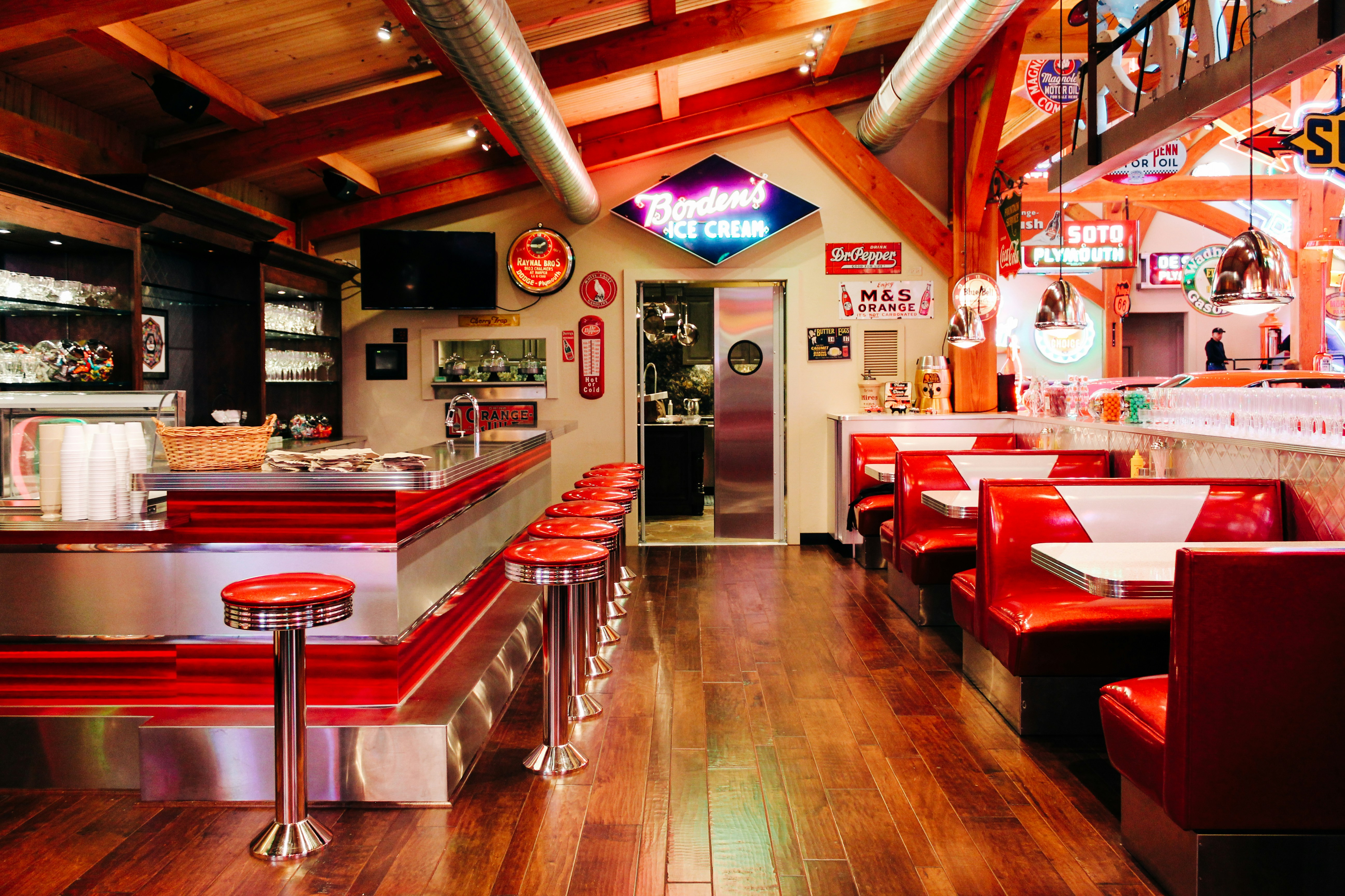 The interior of a diner | Source: Unsplash
